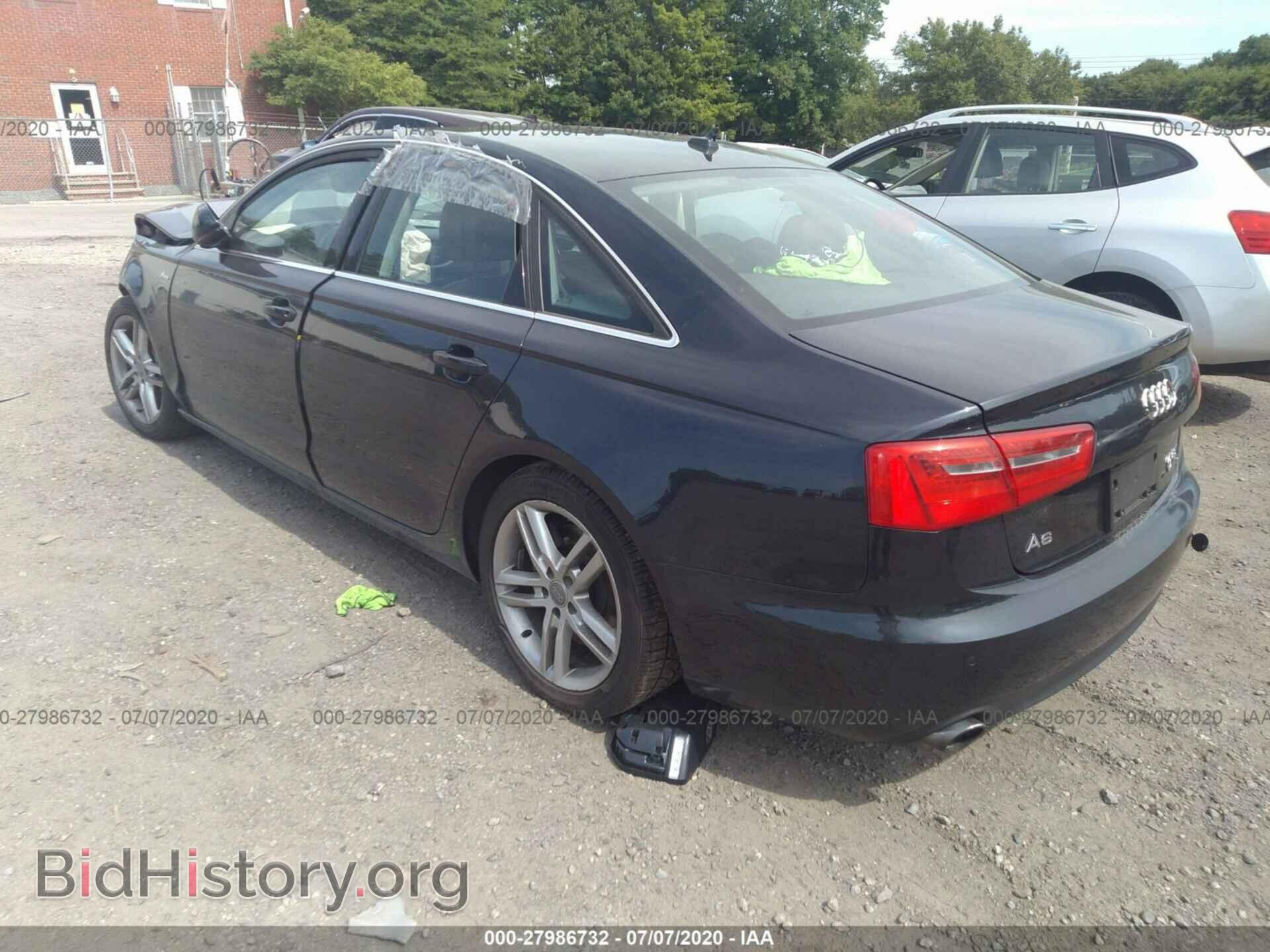 2012 AUDI A6 - VIN: WAUBGAFC3CN005449 - Photo 3