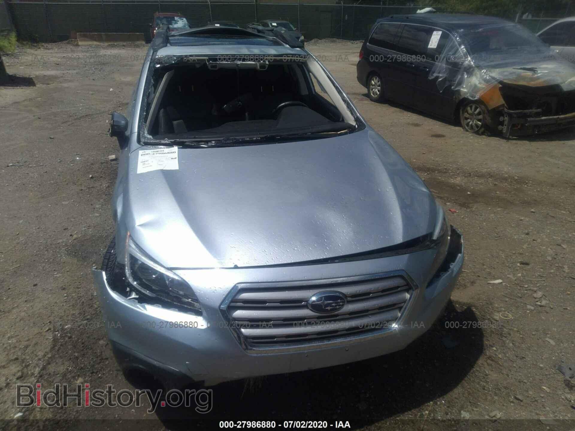2016 SUBARU OUTBACK - VIN: 4S4BSANC1G3243543 - Фото 6