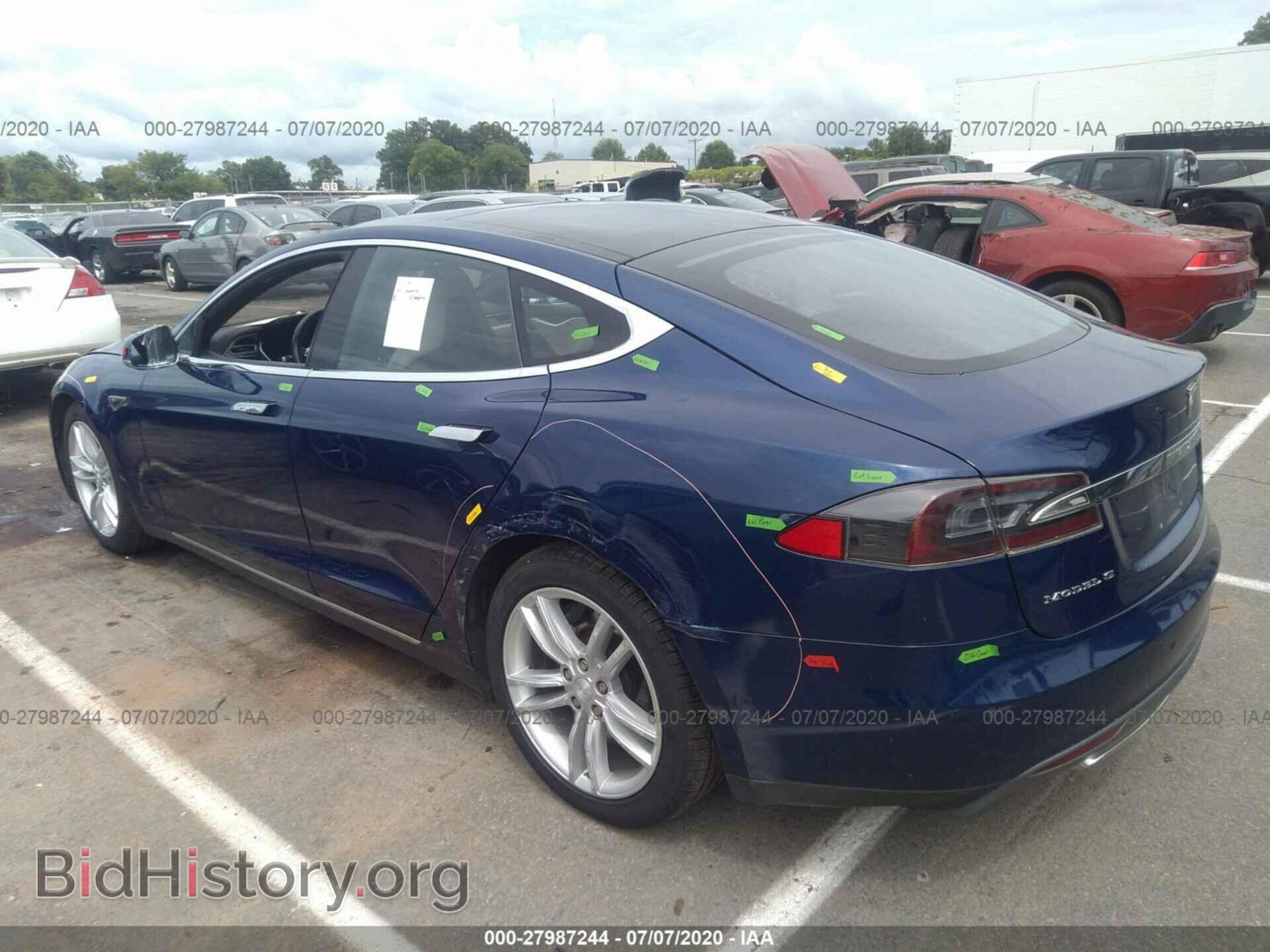 2015 TESLA MODEL S - VIN: 5YJSA1S2XFF092481 - Фото 3