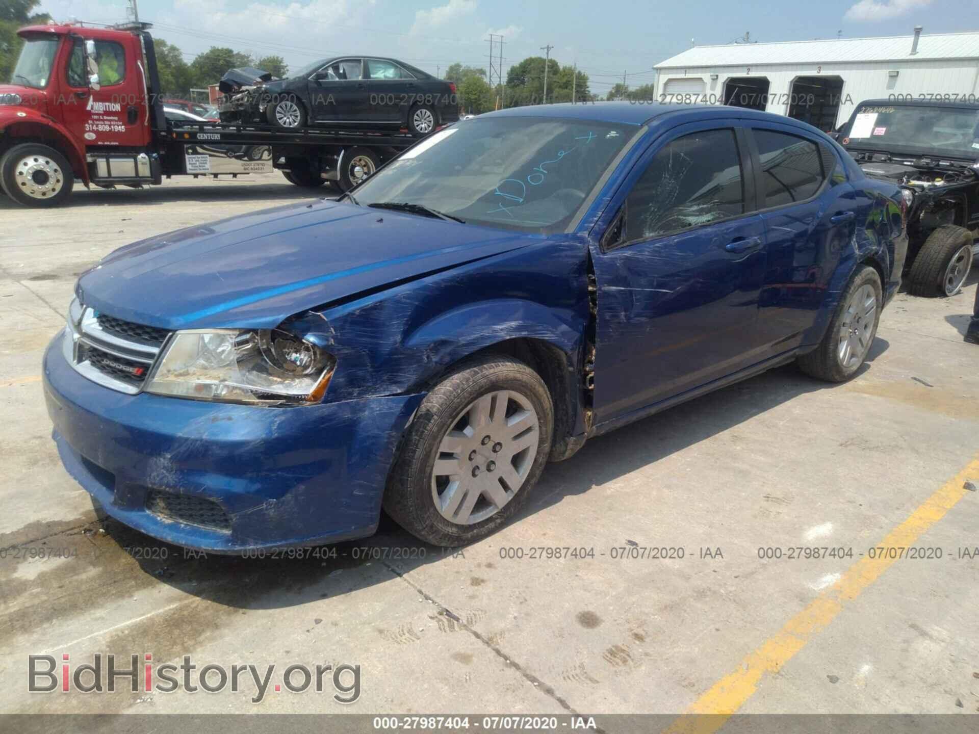2013 DODGE AVENGER - VIN: 1C3CDZAG3DN750037 - Photo 2