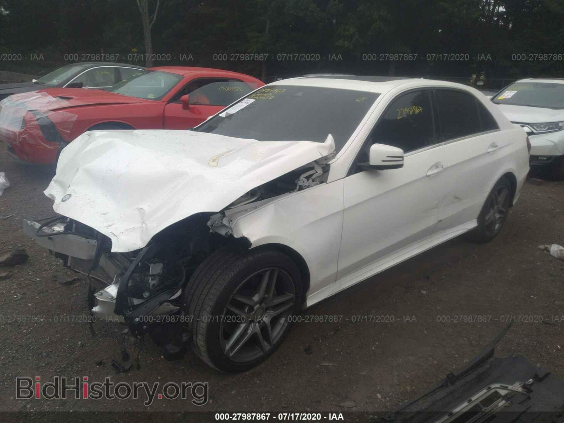 2016 MERCEDES-BENZ E-CLASS - VIN: WDDHF8JB0GB269894 - Фото 2