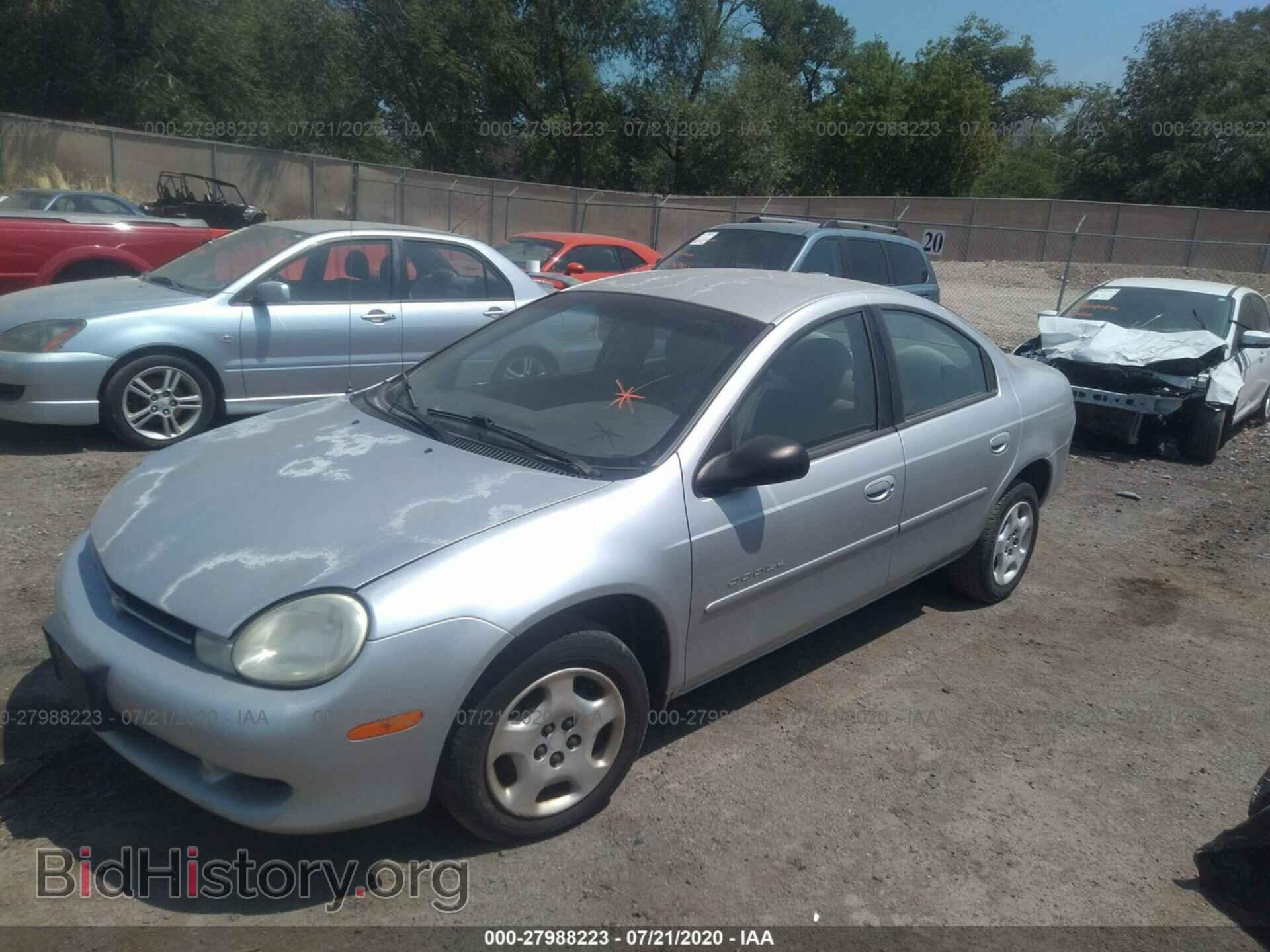 2001 DODGE NEON - VIN: 1B3ES46C51D238043 - Фото 2