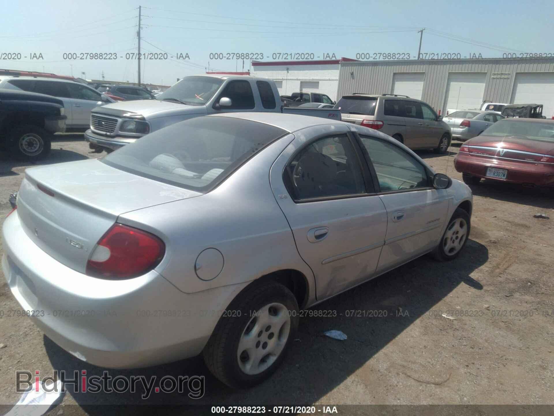 2001 DODGE NEON - VIN: 1B3ES46C51D238043 - Фото 4