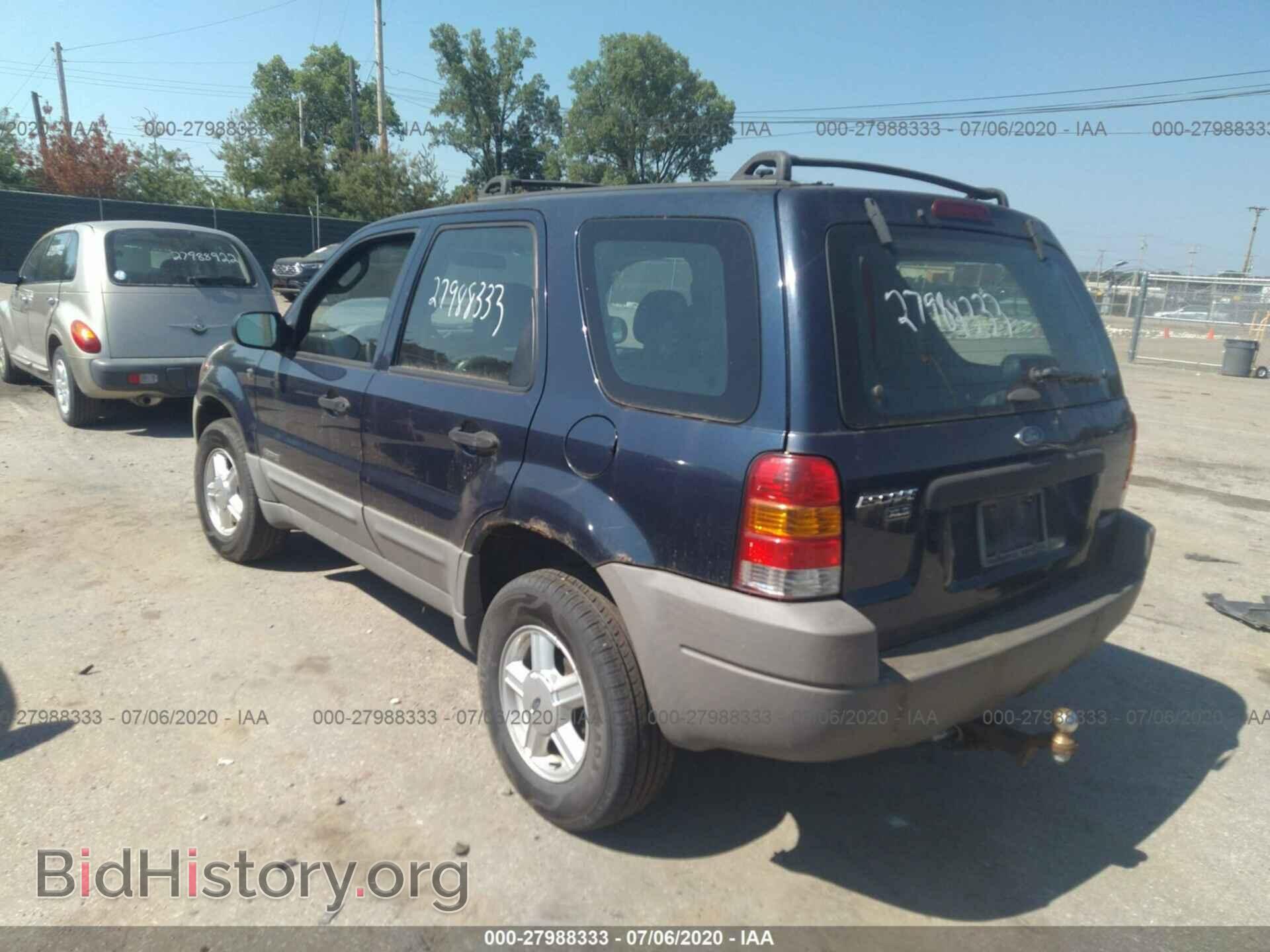 2002 FORD ESCAPE - VIN: 1FMCU02112KB64271 - Фото 3