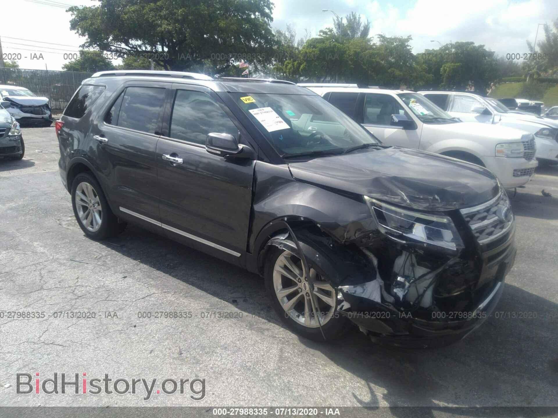 Фотография 1FM5K7F82JGB52100 - FORD EXPLORER 2018