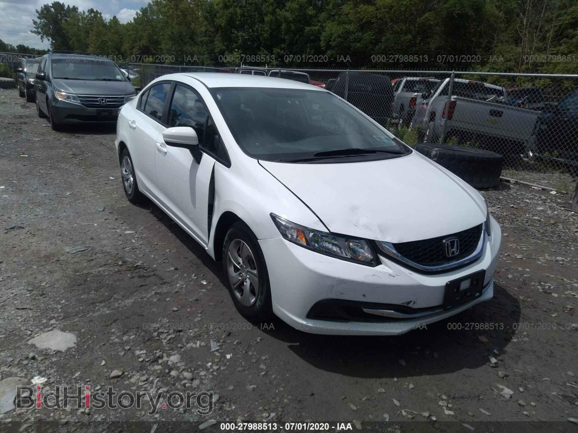 Фотография 19XFB2F58EE205888 - HONDA CIVIC 2014