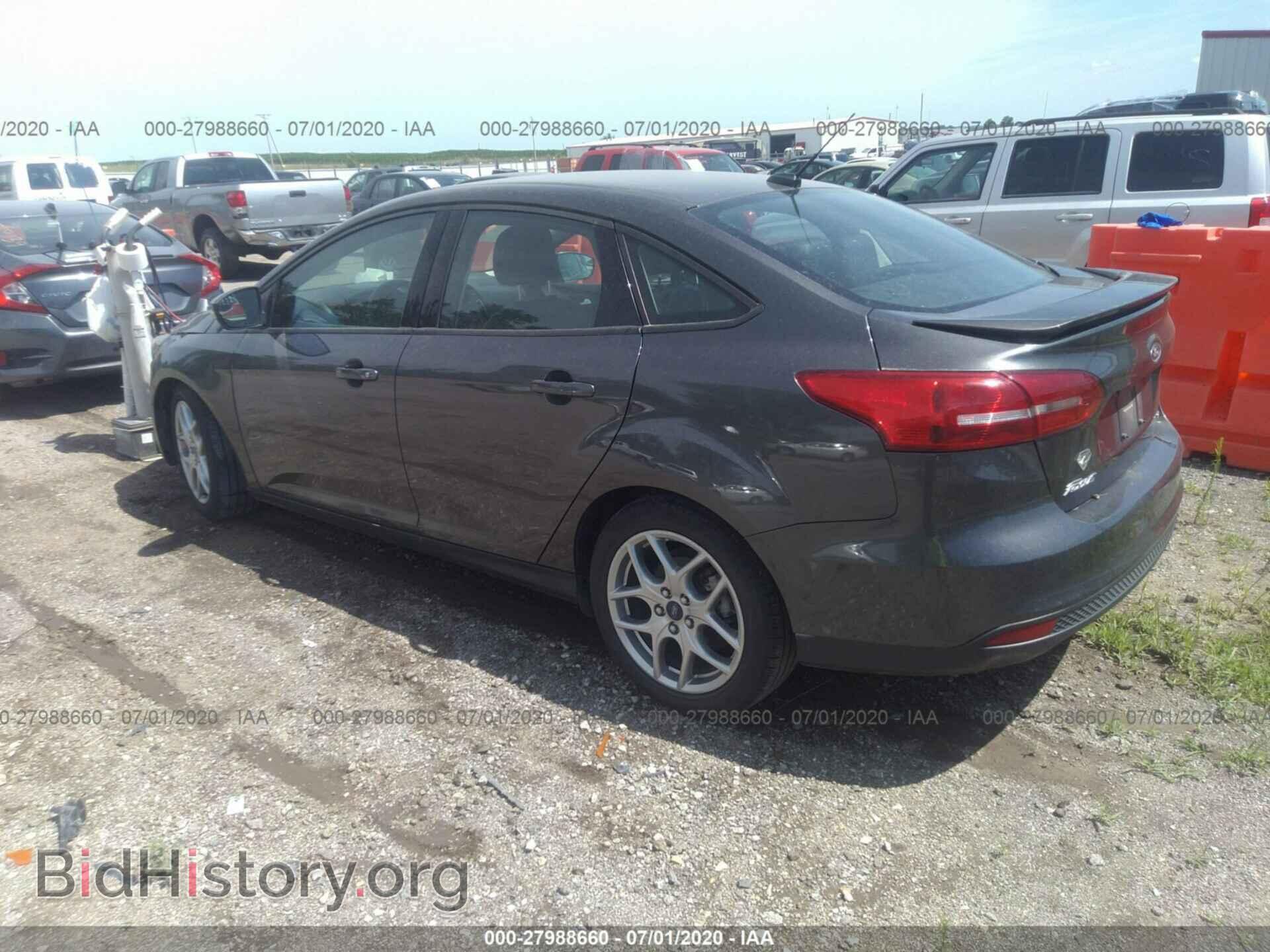 2015 FORD FOCUS - VIN: 1FADP3F2XFL330992 - Фото 3