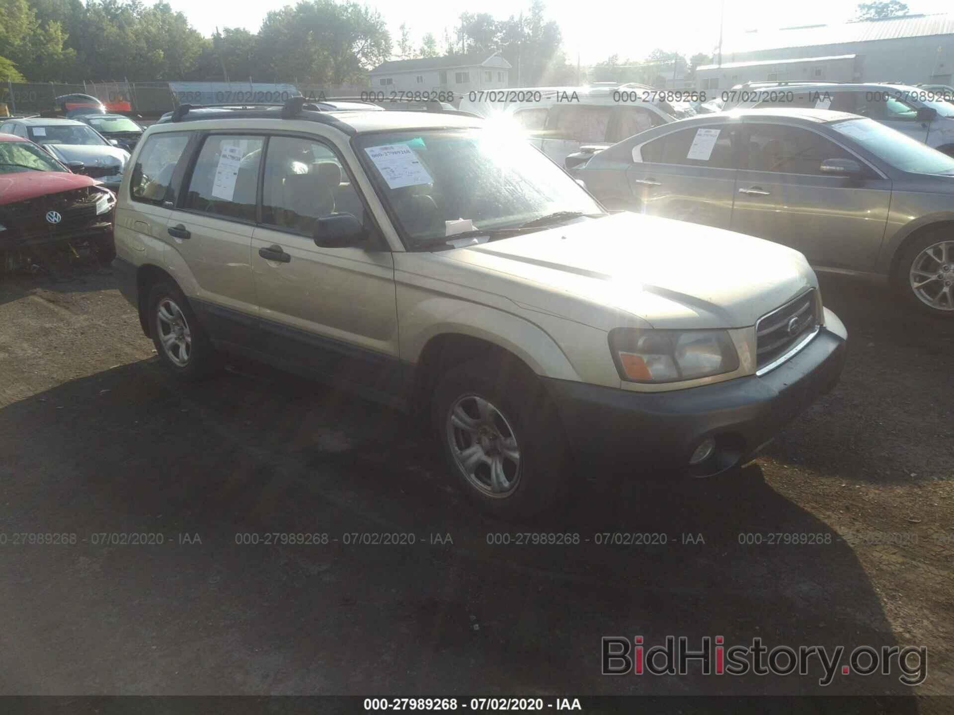 Photo JF1SG63633H759633 - SUBARU FORESTER 2003