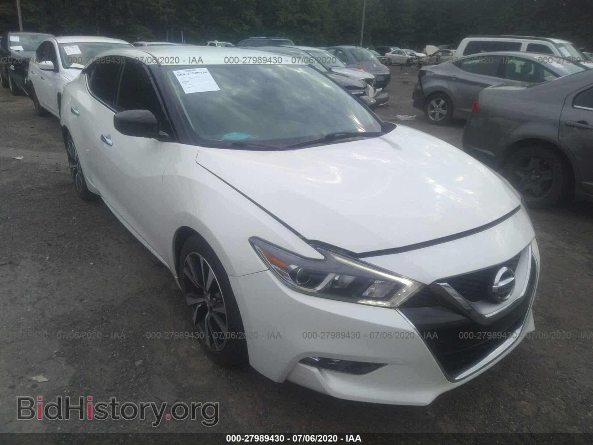 Фотография 1N4AA6AP9GC415672 - NISSAN MAXIMA 2016