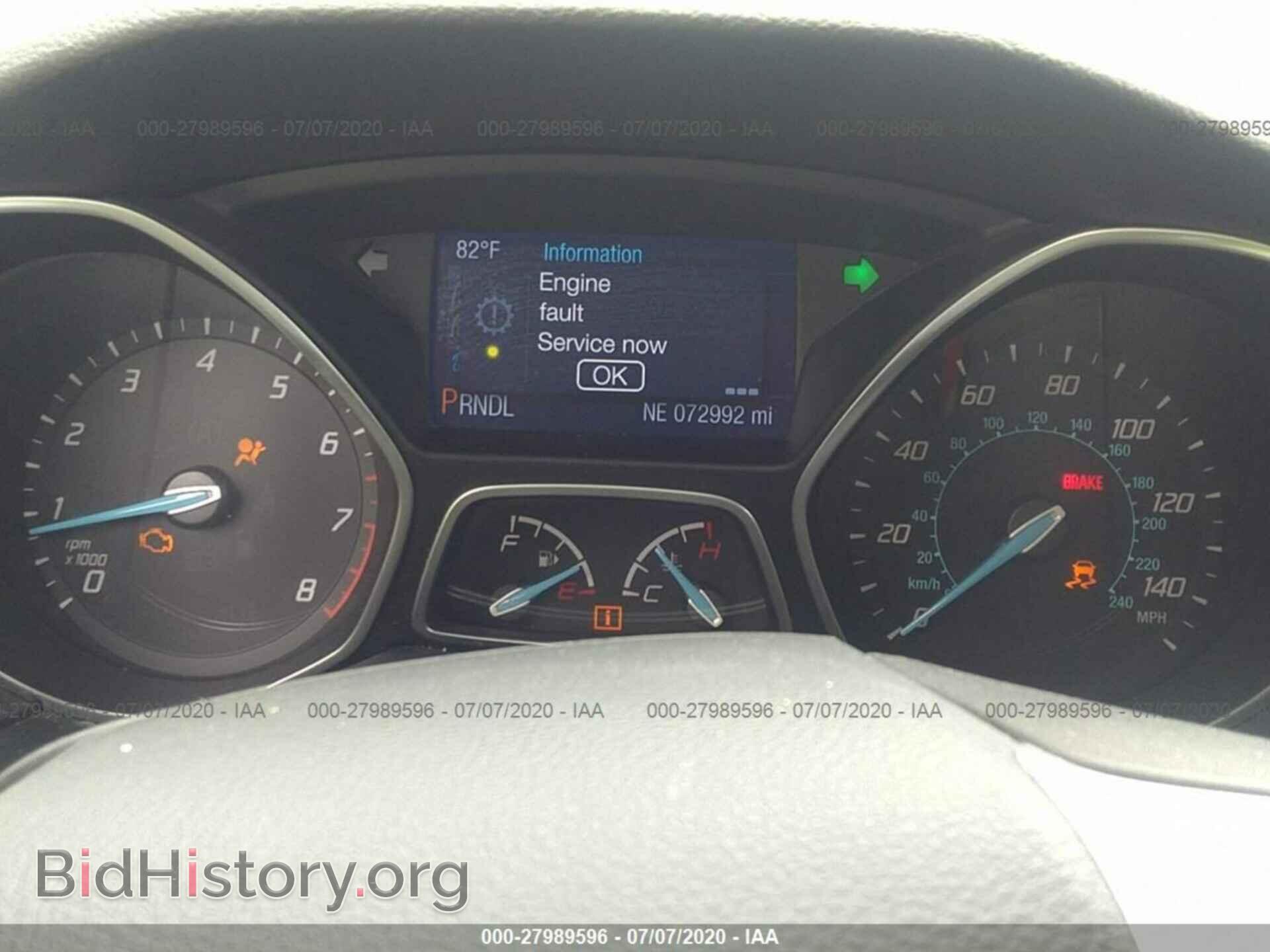 2014 FORD FOCUS - VIN: 1FADP3F28EL274971 - Фото 7