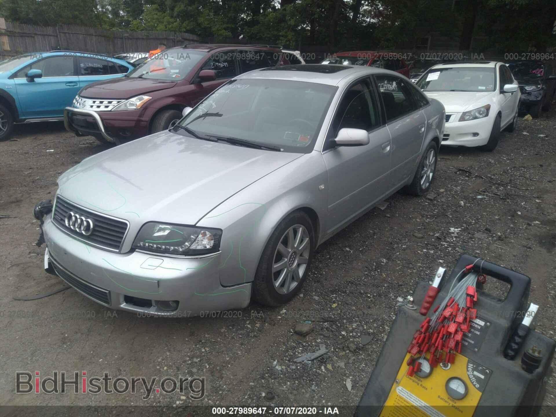 2004 AUDI A6 - VIN: WAUCD64B84N103155 - Photo 2