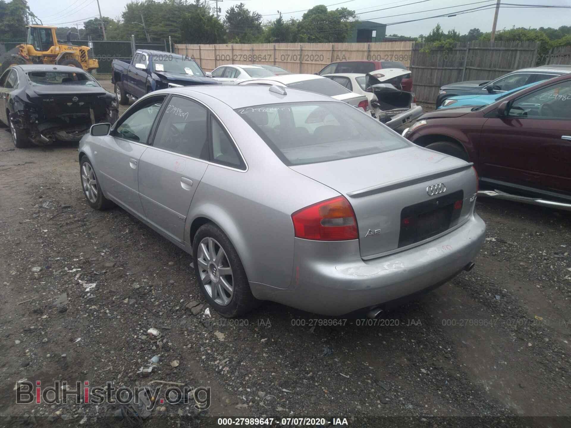 2004 AUDI A6 - VIN: WAUCD64B84N103155 - Photo 3