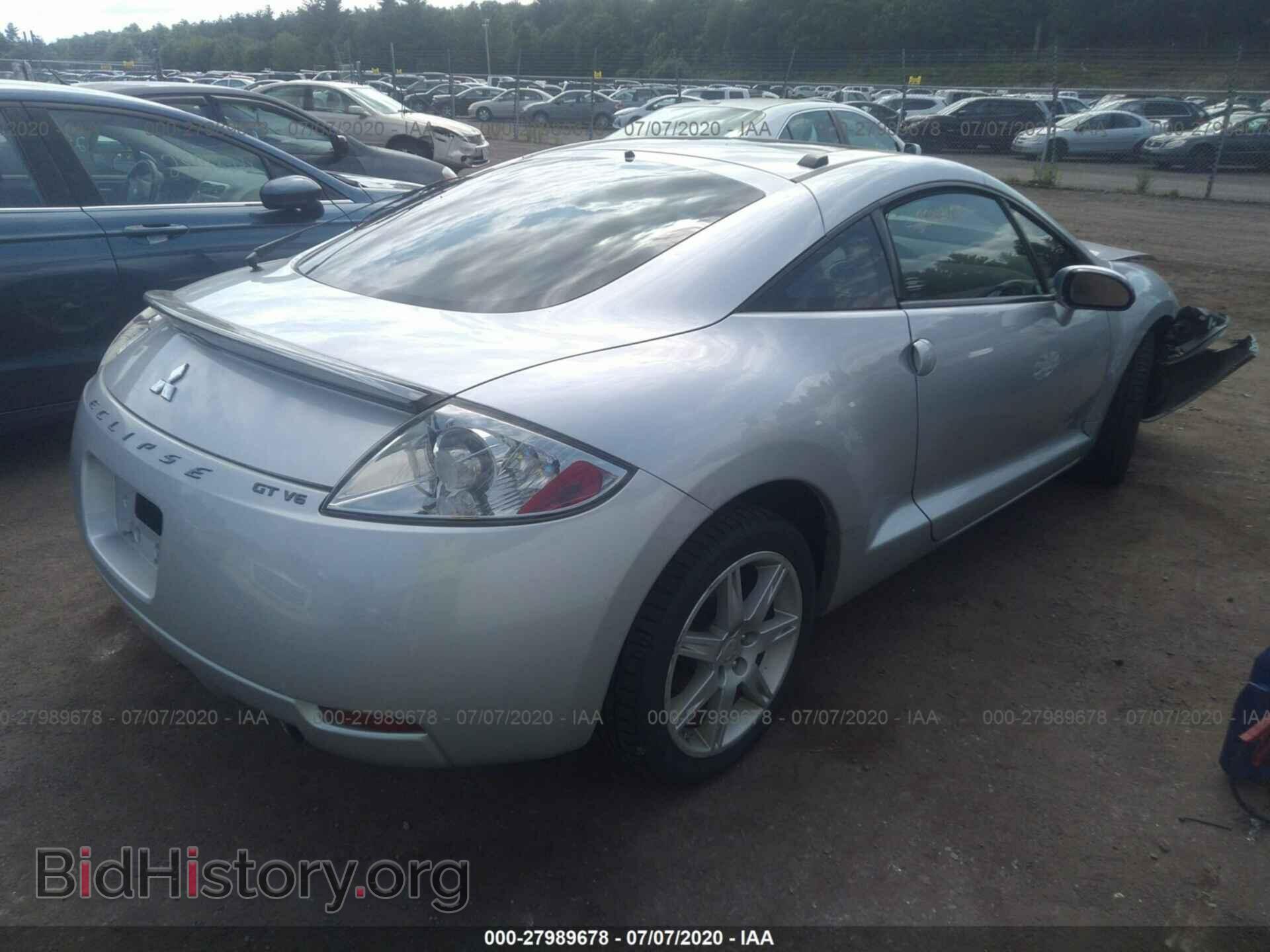 2008 MITSUBISHI ECLIPSE - VIN: 4A3AK34T88E014695 - Фото 4