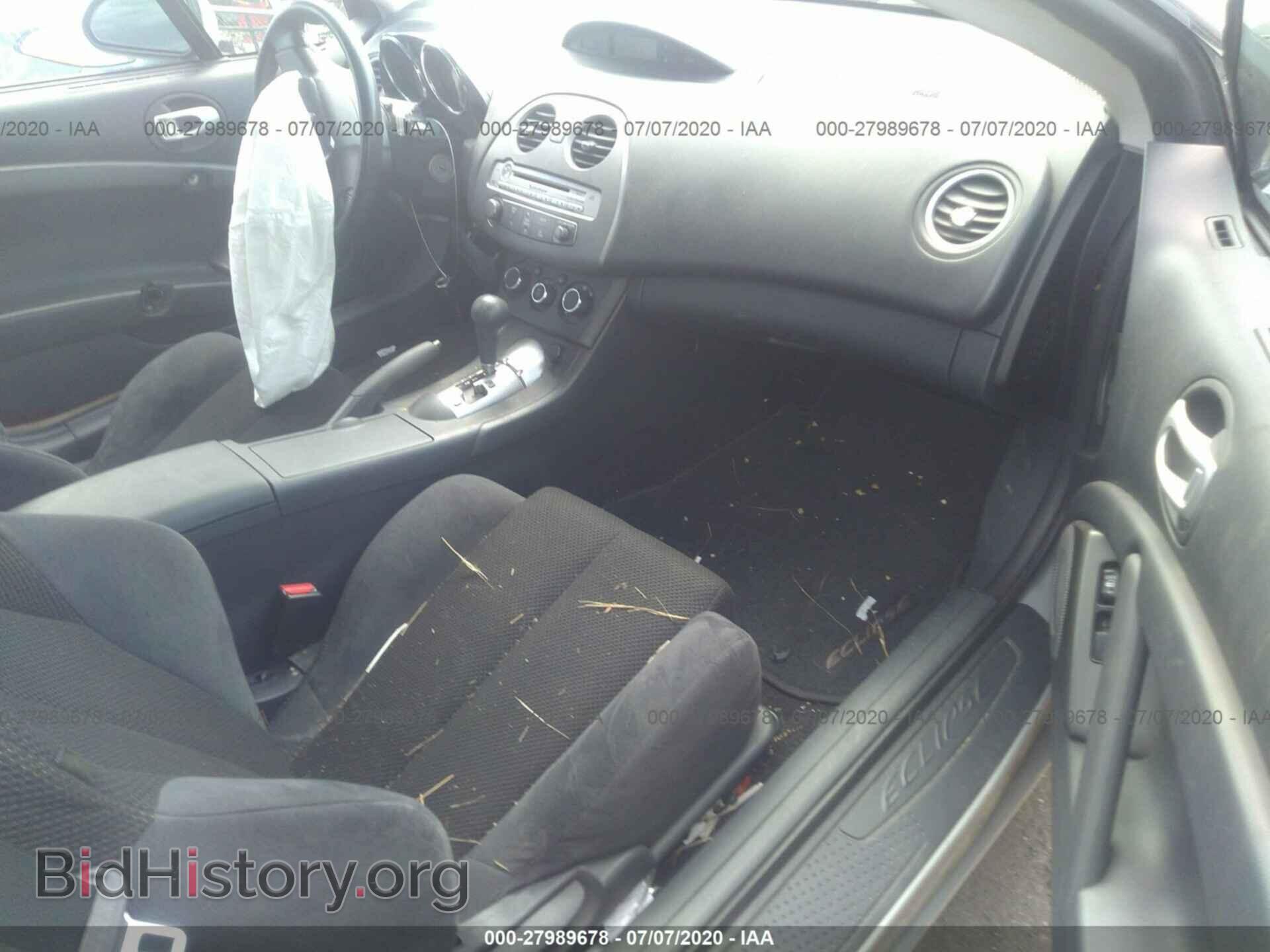 2008 MITSUBISHI ECLIPSE - VIN: 4A3AK34T88E014695 - Фото 5