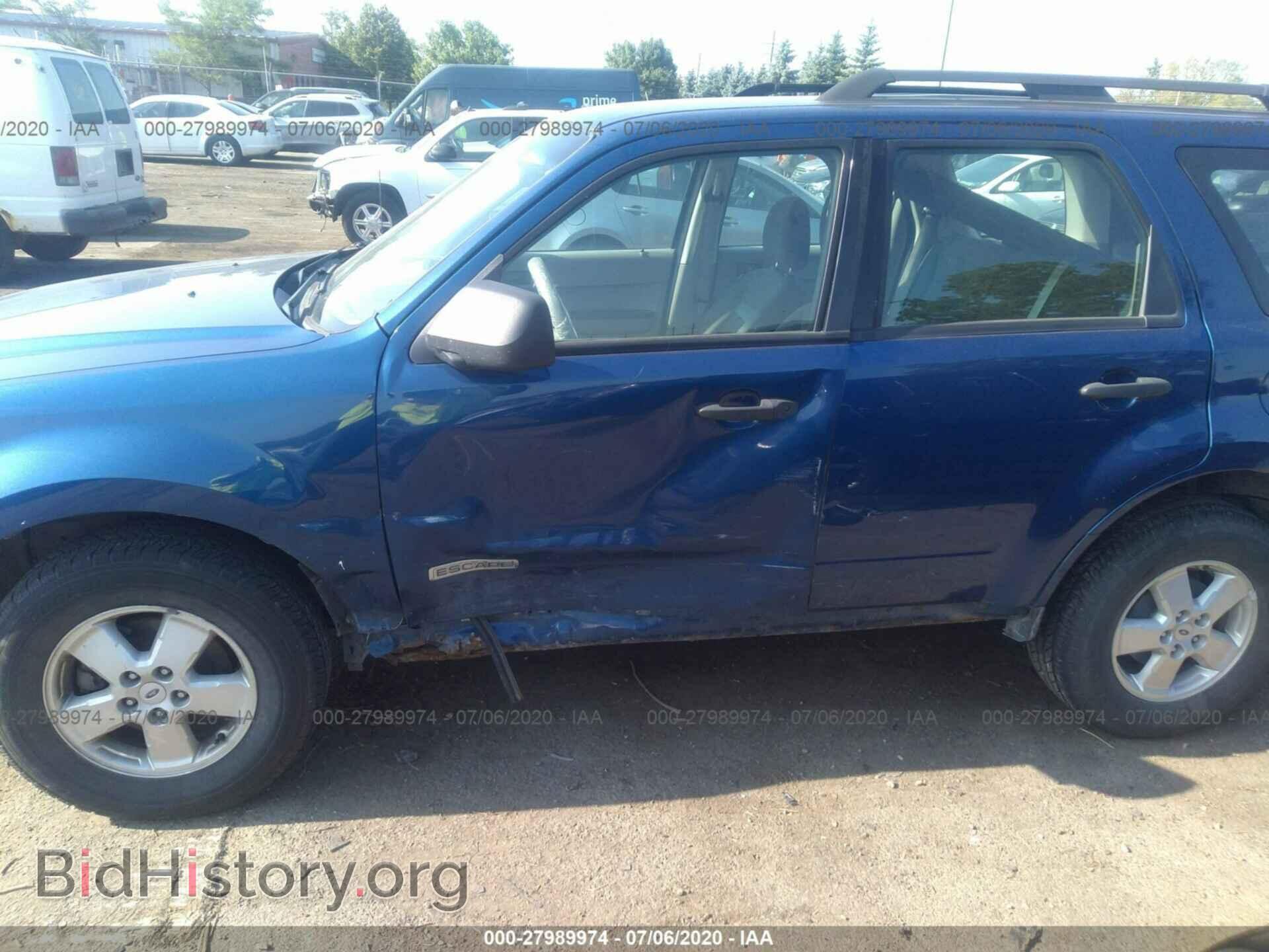 2008 FORD ESCAPE - VIN: 1FMCU92Z38KA79807 - Фото 6