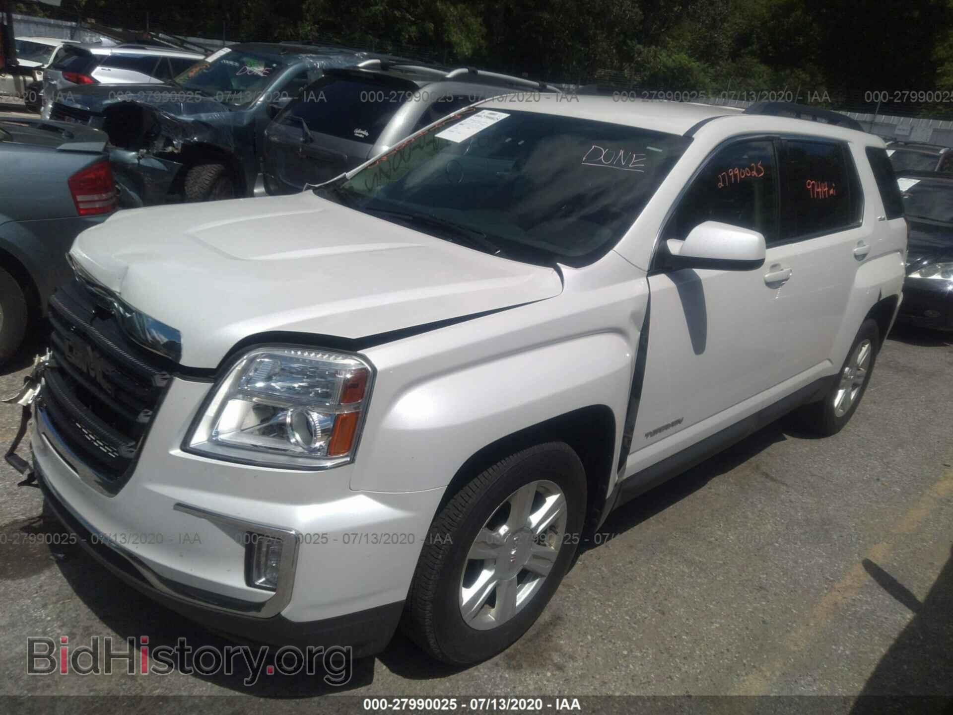 2016 GMC TERRAIN - VIN: 2GKFLTEK5G6347018 - Фото 2