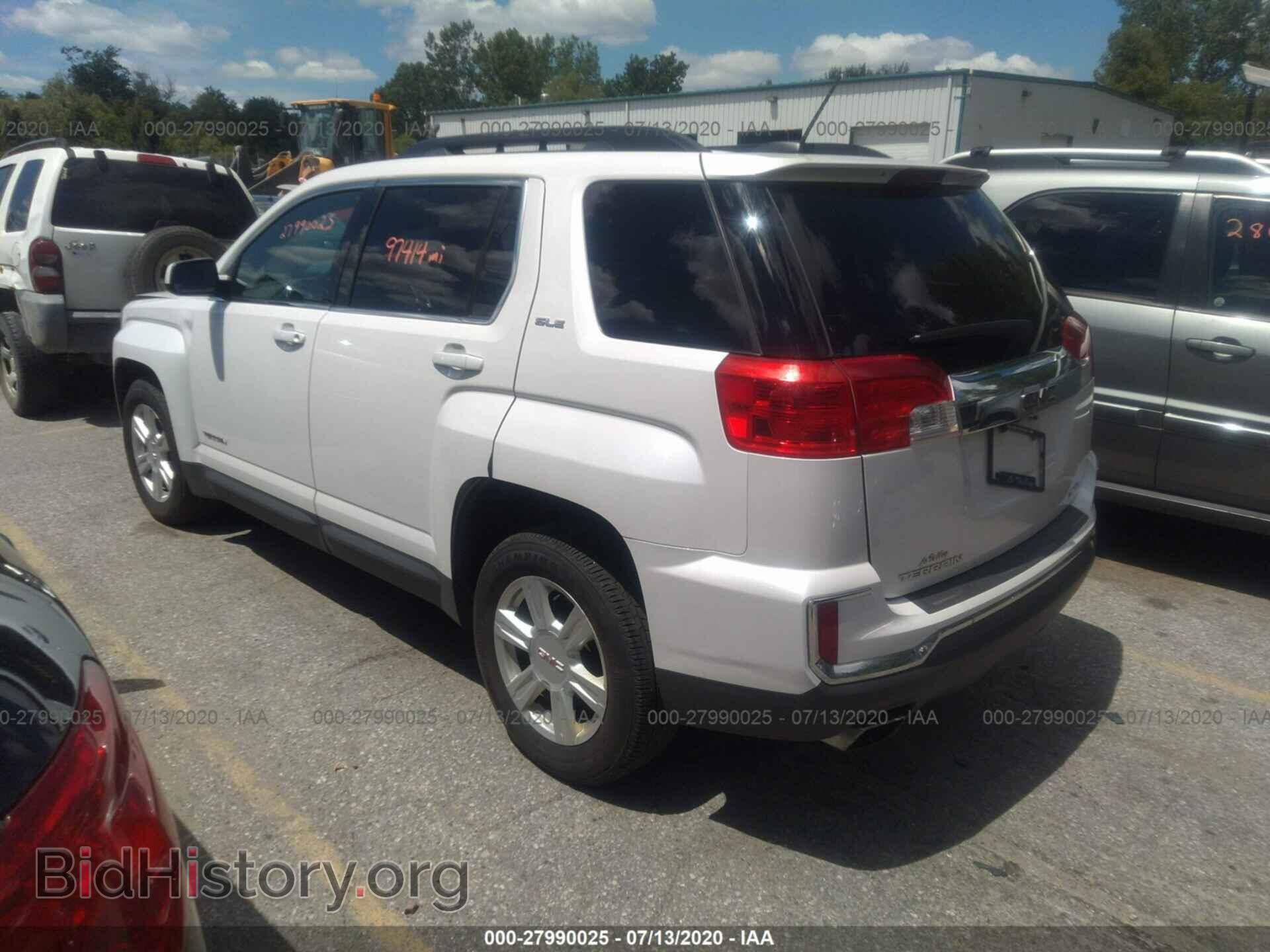 2016 GMC TERRAIN - VIN: 2GKFLTEK5G6347018 - Фото 3
