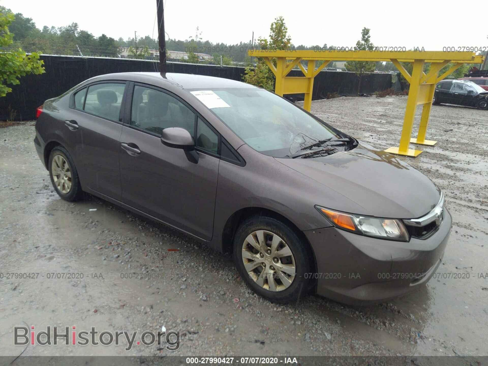 Фотография 2HGFB2F56CH535256 - HONDA CIVIC SDN 2012