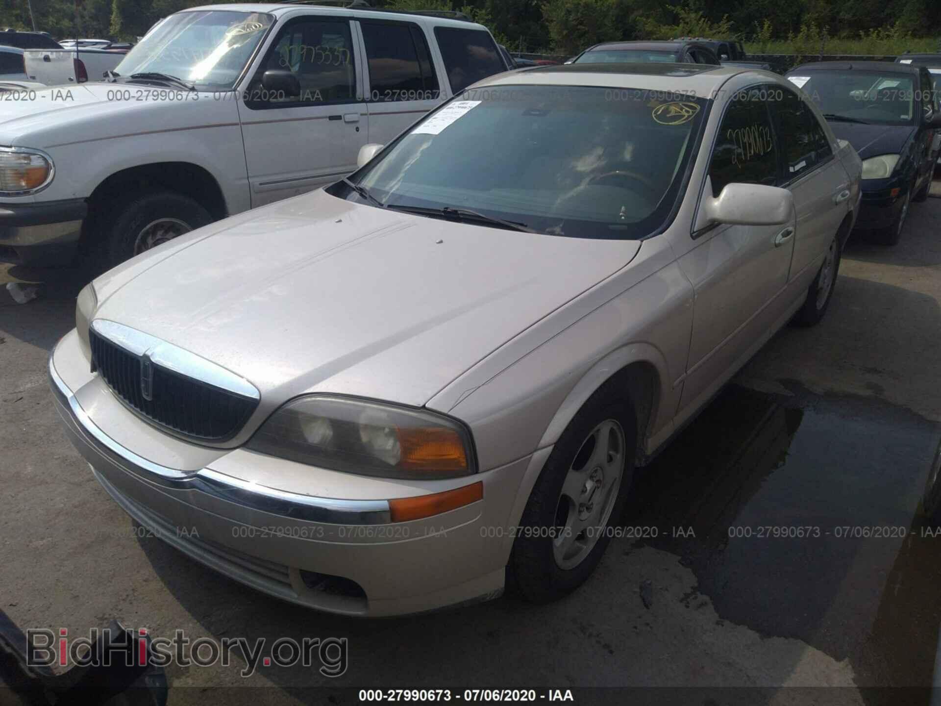 2000 LINCOLN LS - VIN: 1LNHM87AXYY873025 - Photo 2