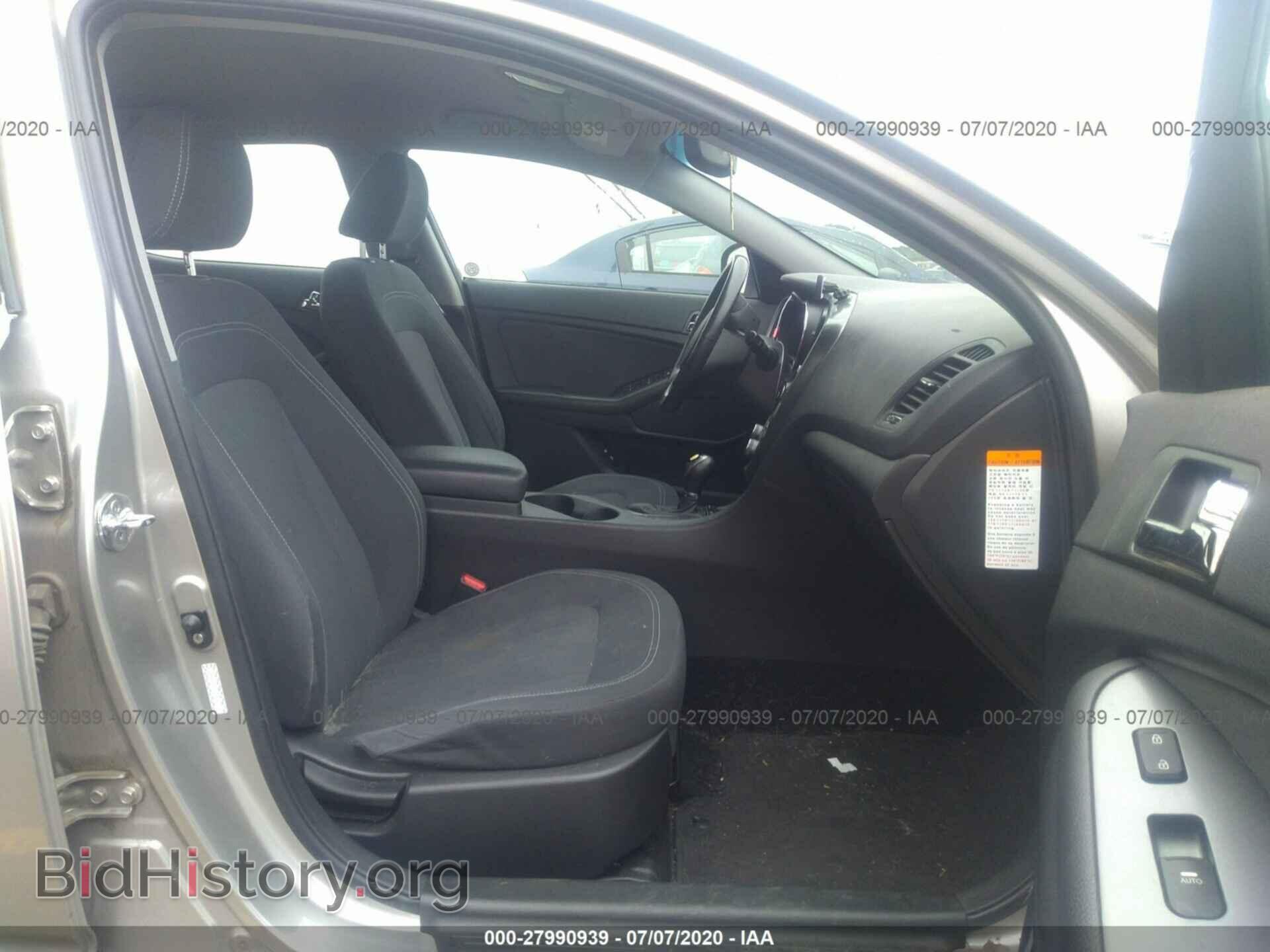 2012 KIA OPTIMA - VIN: KNAGM4AD7C5017412 - Фото 5