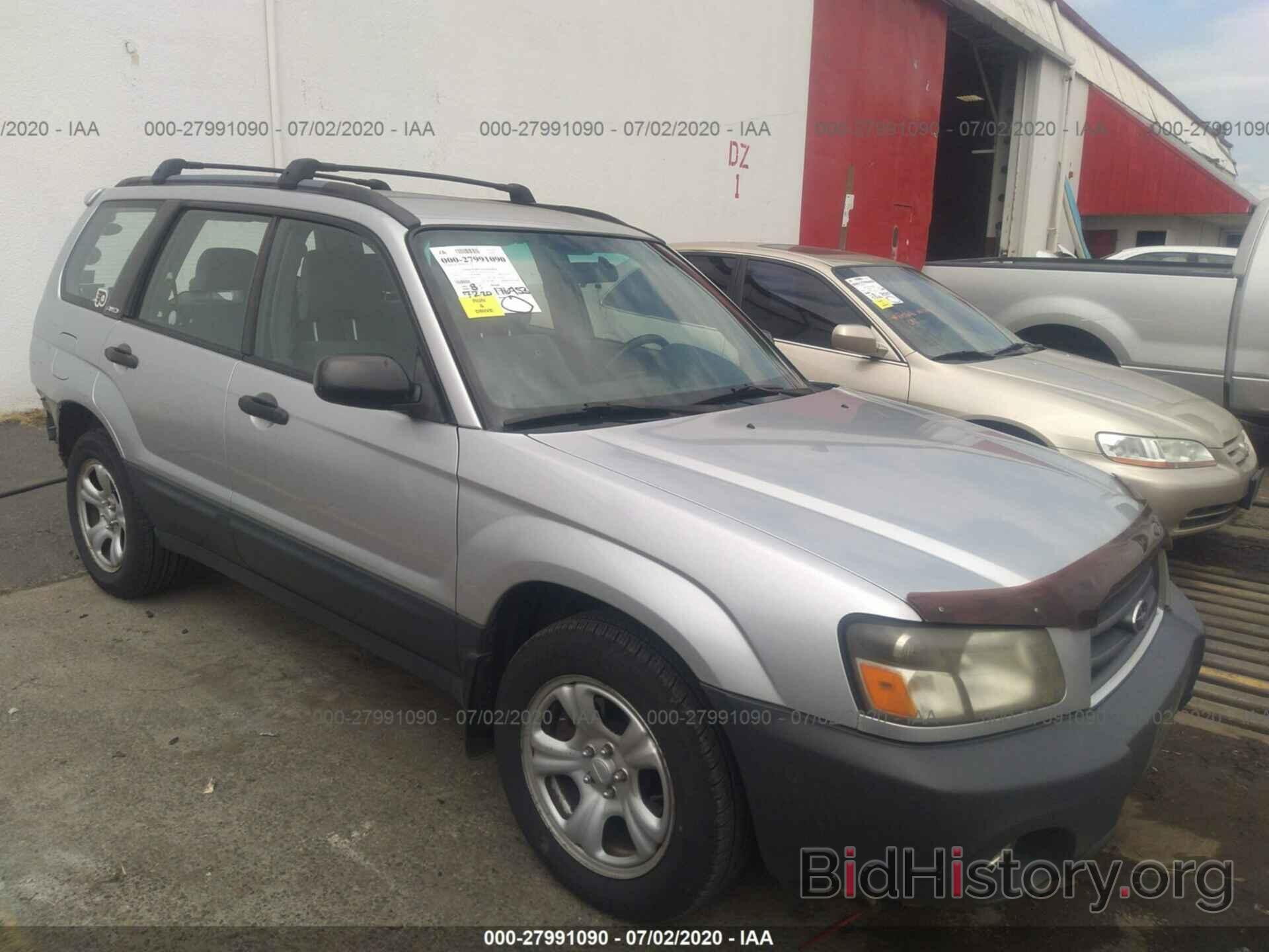 Photo JF1SG63693H729133 - SUBARU FORESTER 2003