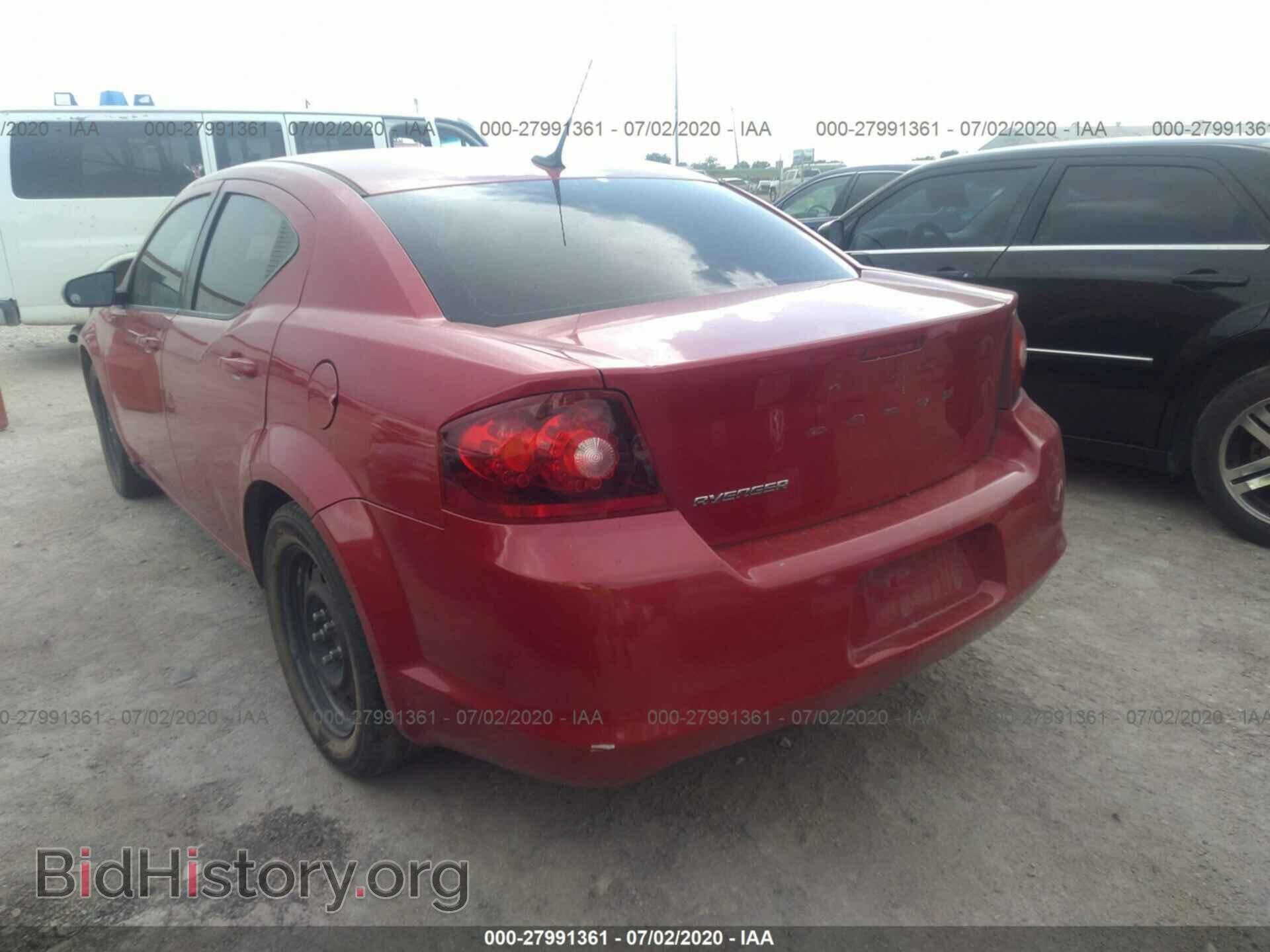 2011 DODGE AVENGER - VIN: 1B3BD4FB0BN534040 - Фото 3