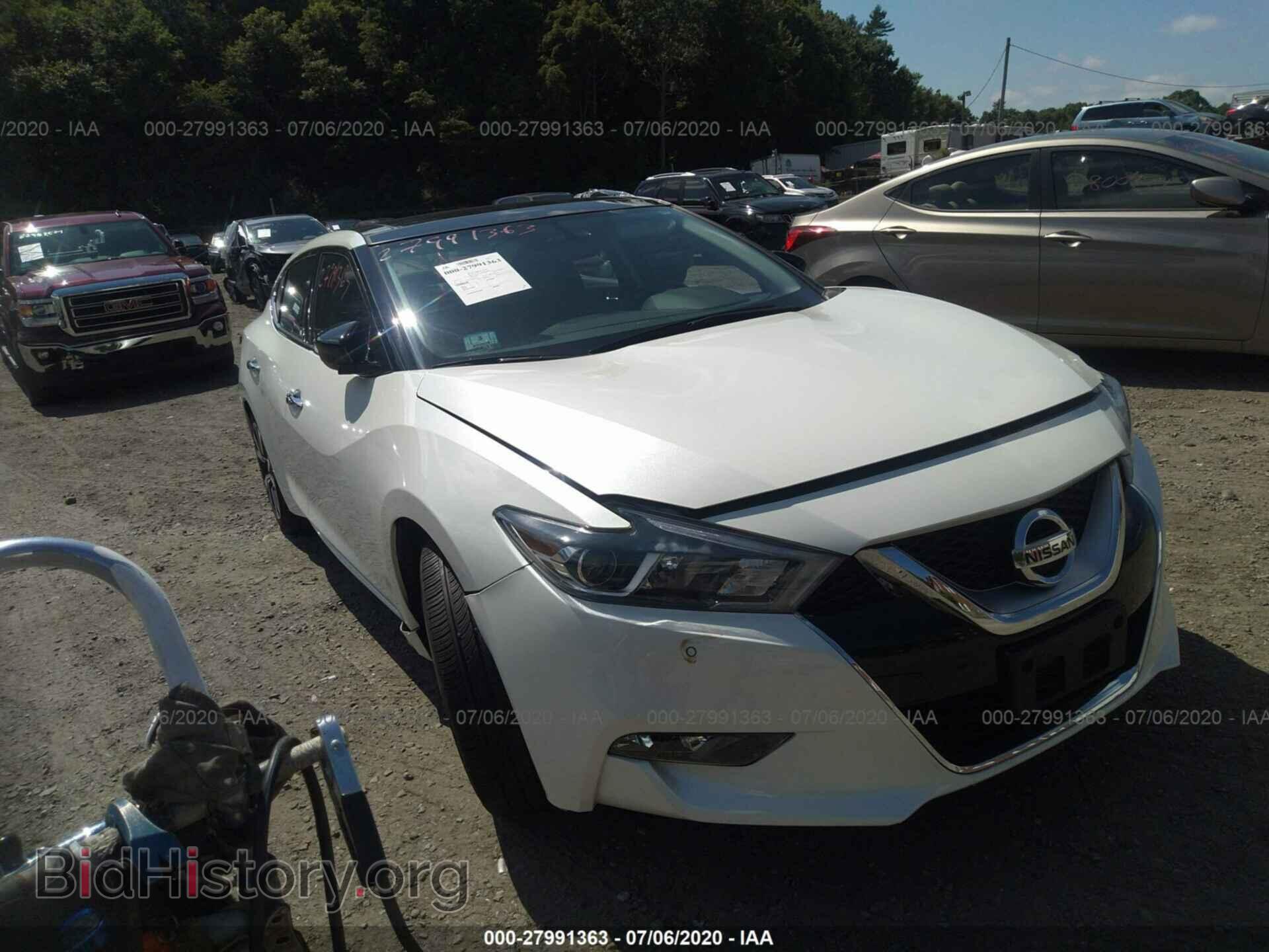 Фотография 1N4AA6AP6HC416179 - NISSAN MAXIMA 2017