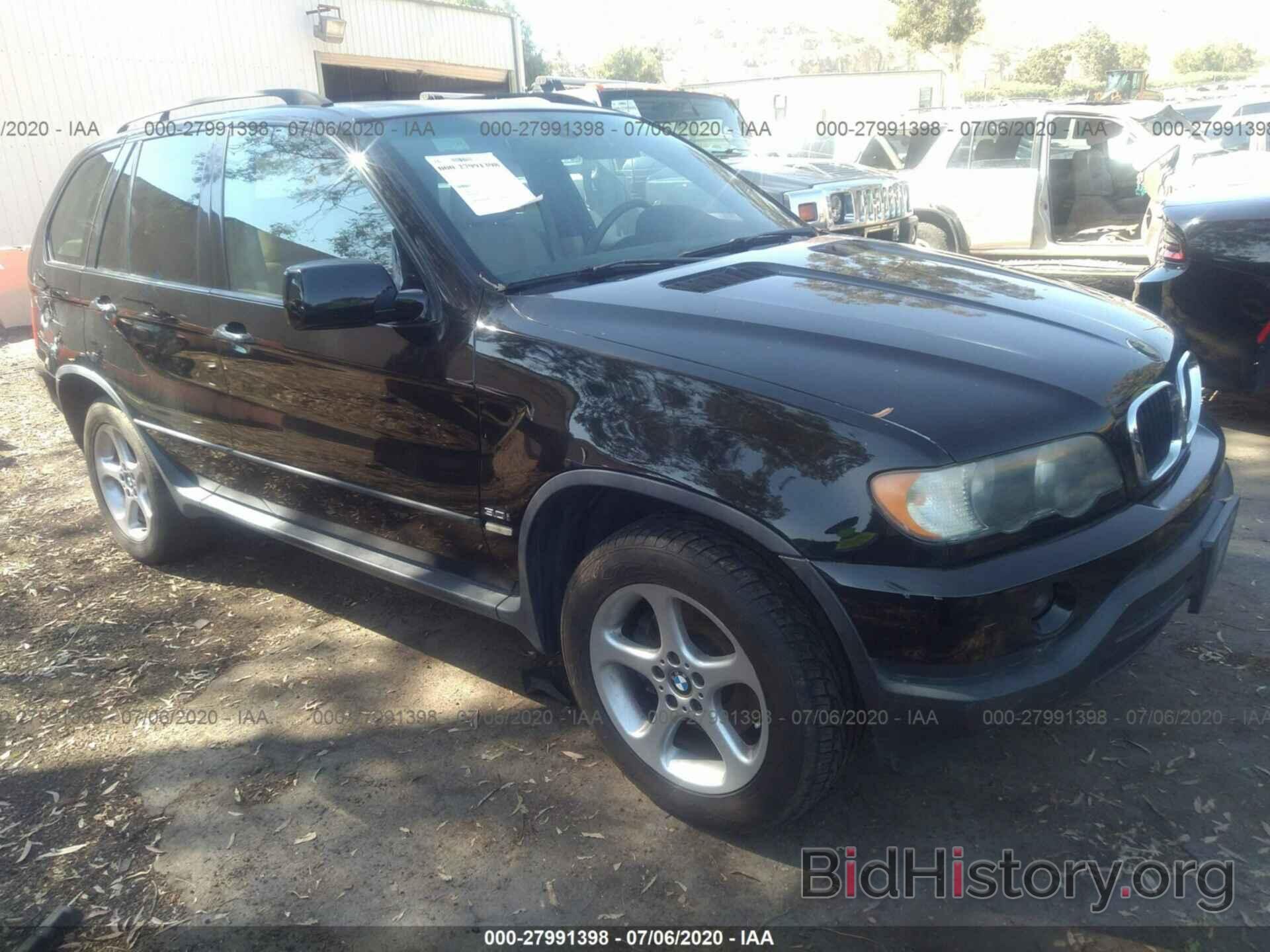 Photo 5UXFA53542LP41747 - BMW X5 2002