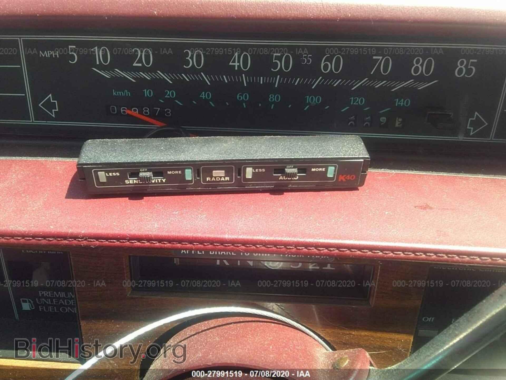 1992 CADILLAC DEVILLE - VIN: 1G6CD53B9N4340424 - Photo 7