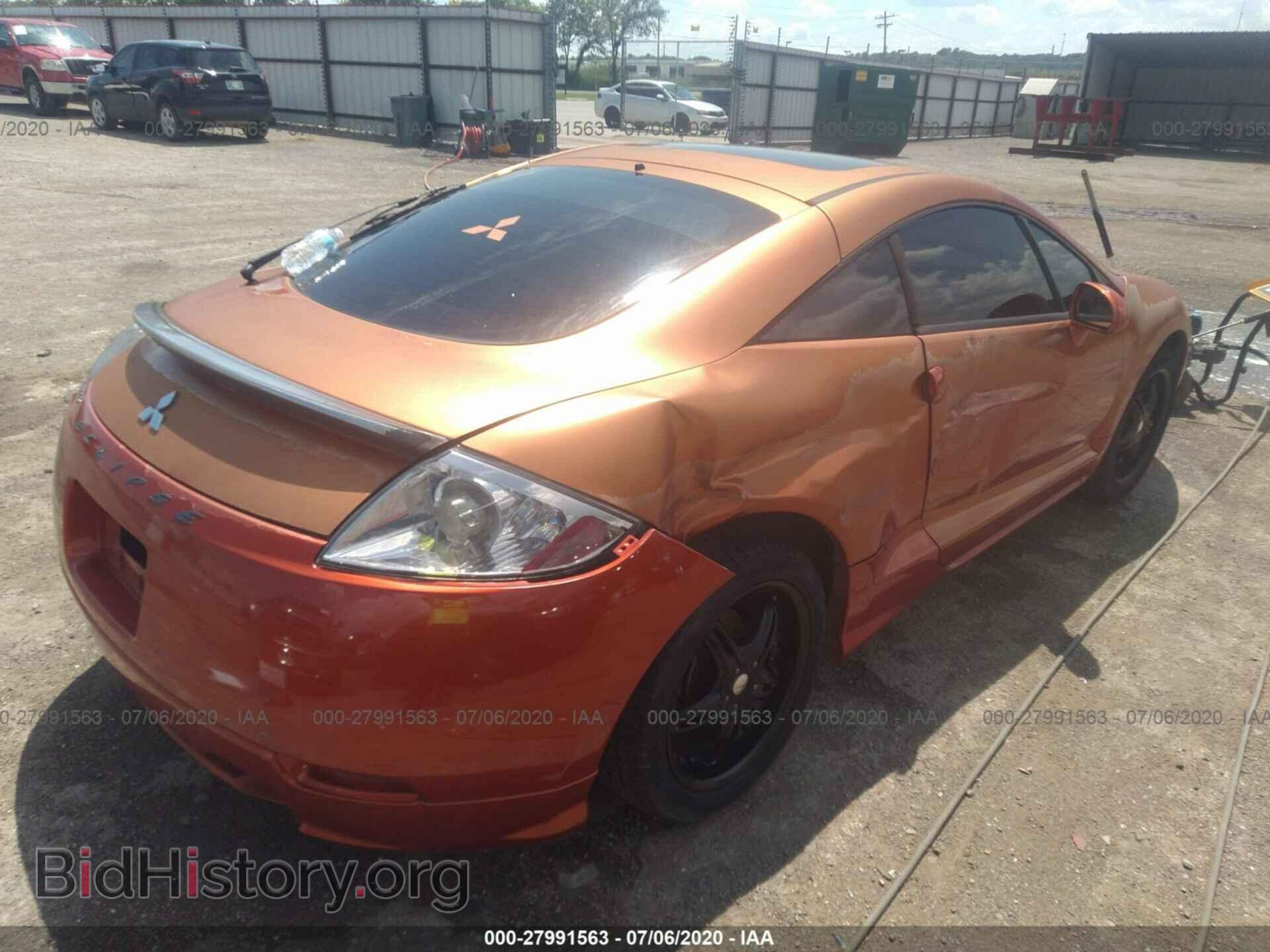 2006 MITSUBISHI ECLIPSE - VIN: 4A3AK44TX6E034272 - Фото 4