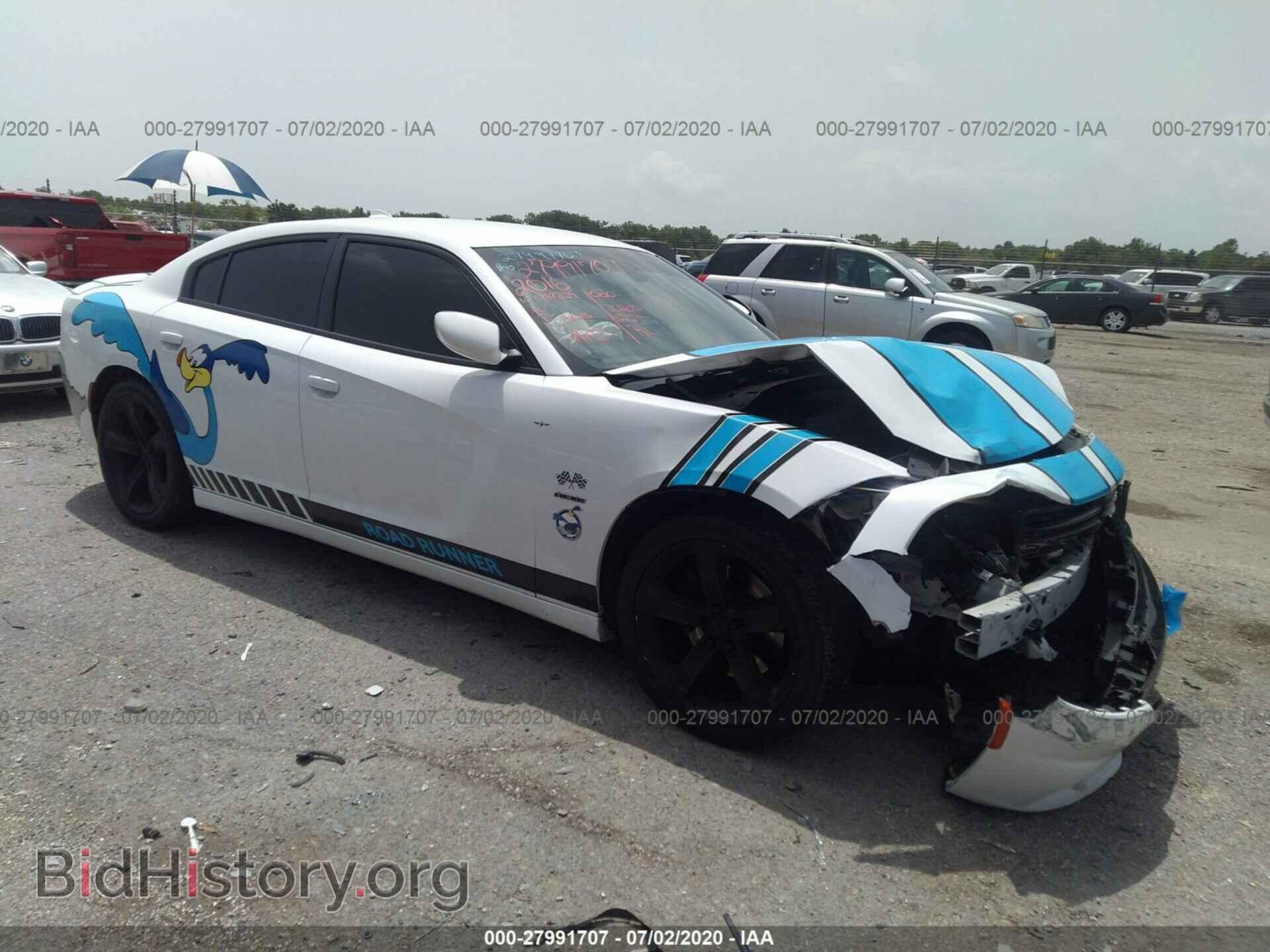 Photo 2C3CDXCT1GH187839 - DODGE CHARGER 2016