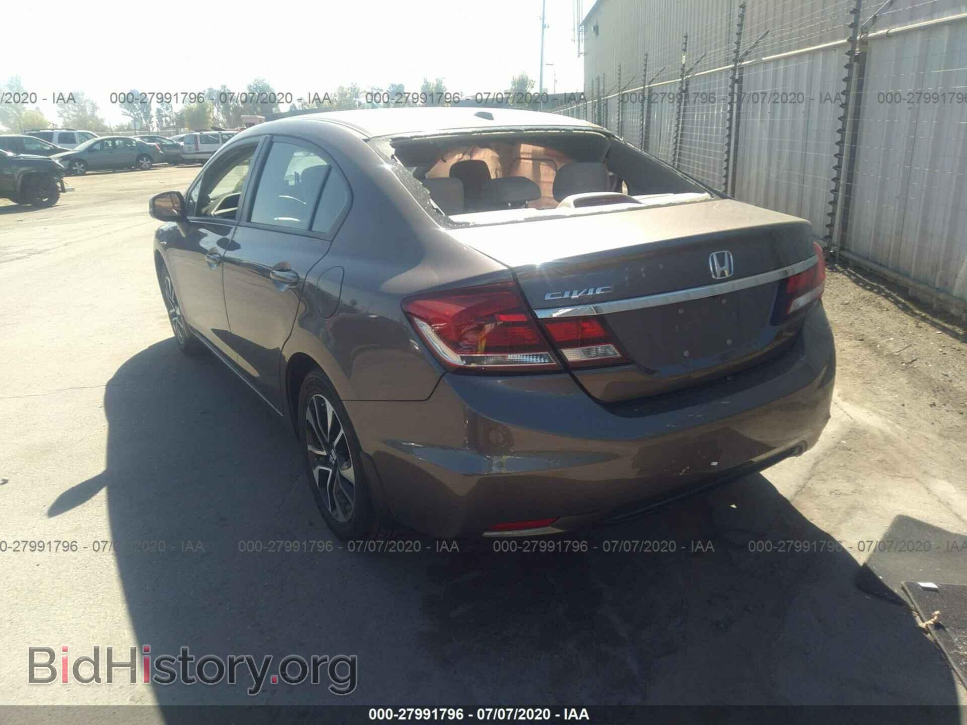 2013 HONDA CIVIC SDN - VIN: 2HGFB2F95DH529565 - Фото 3