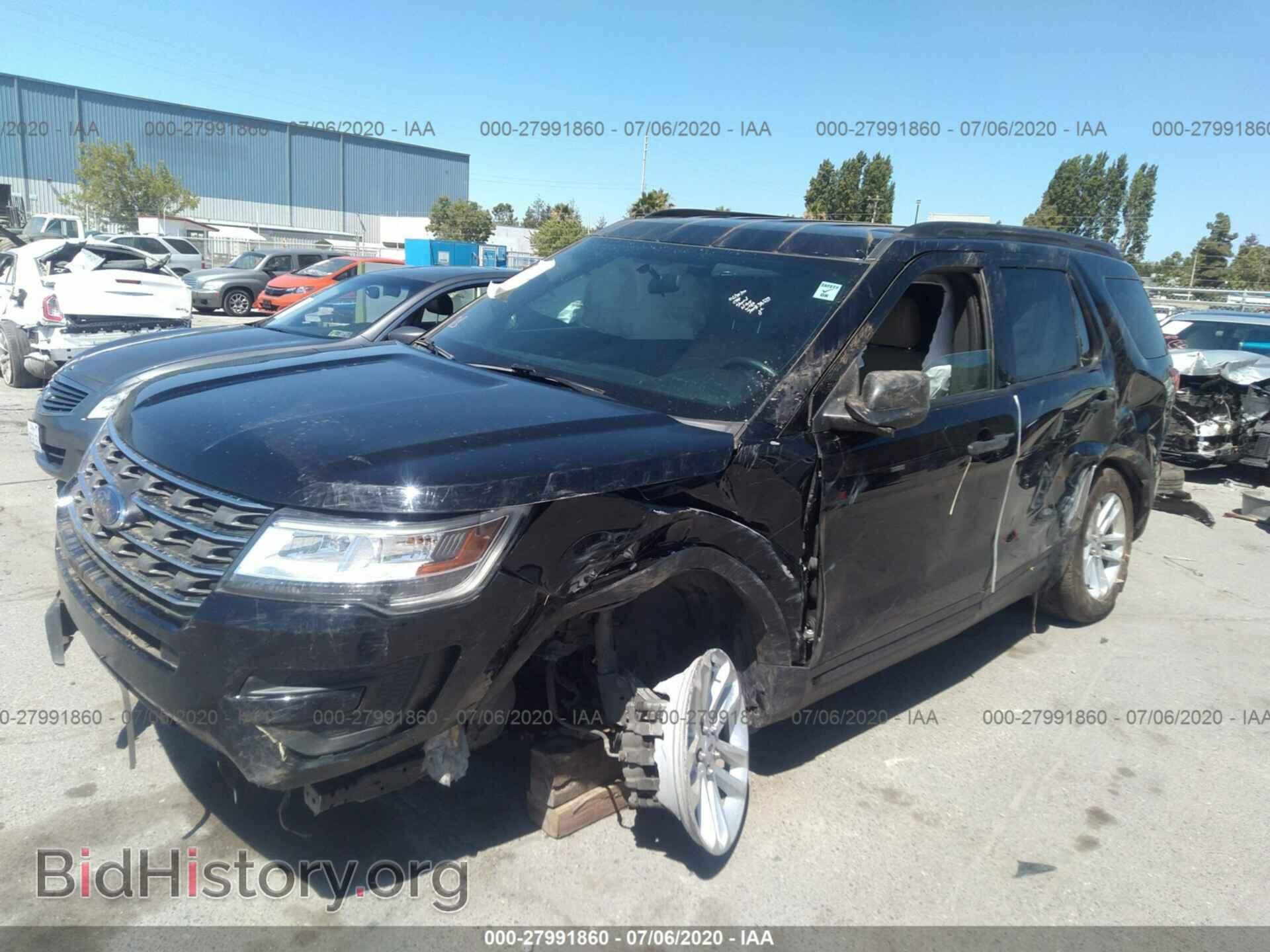 2017 FORD EXPLORER - VIN: 1FM5K7B82HGD44763 - Фото 2