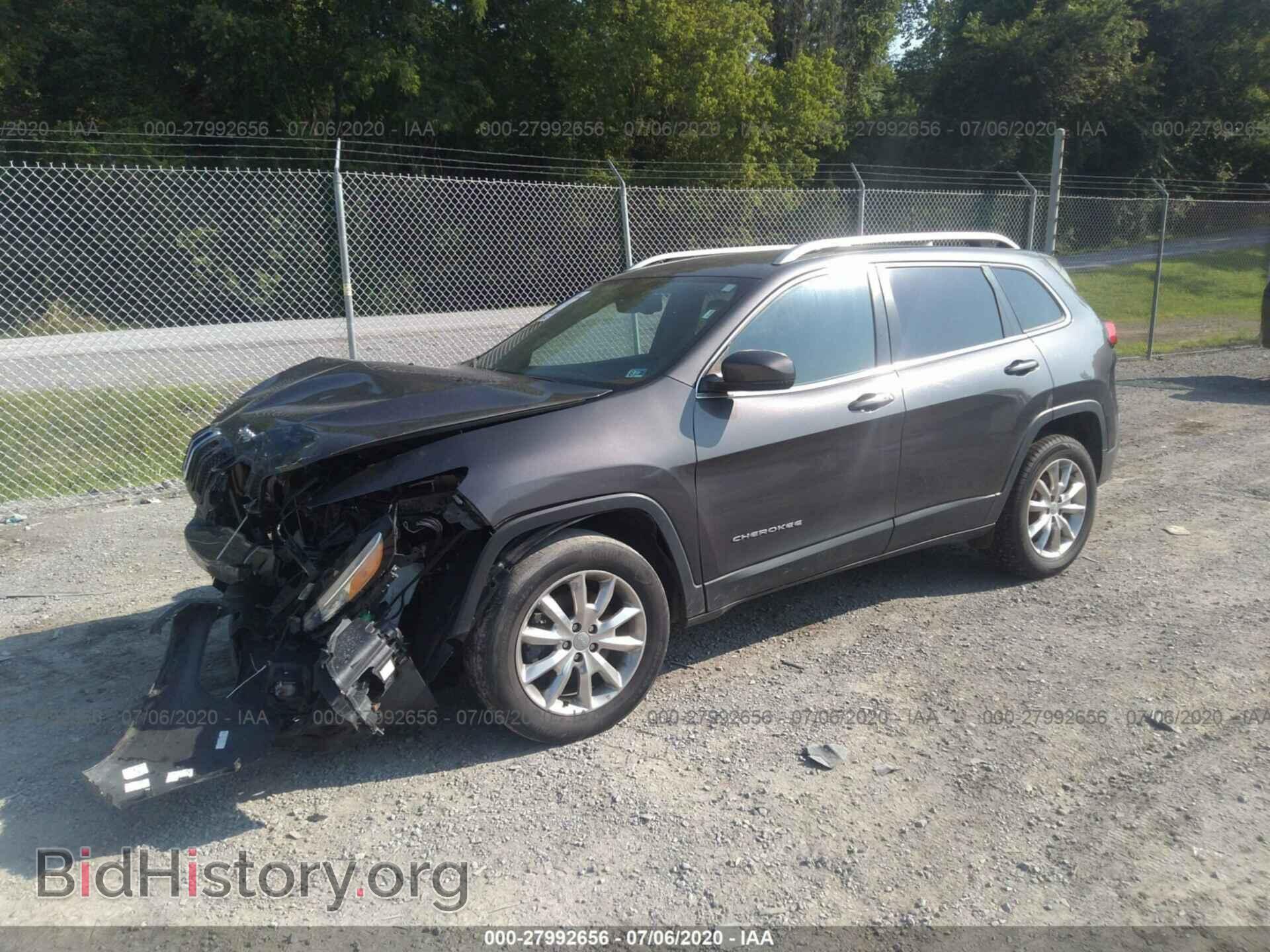 2016 JEEP CHEROKEE - VIN: 1C4PJMDB9GW304899 - Фото 2