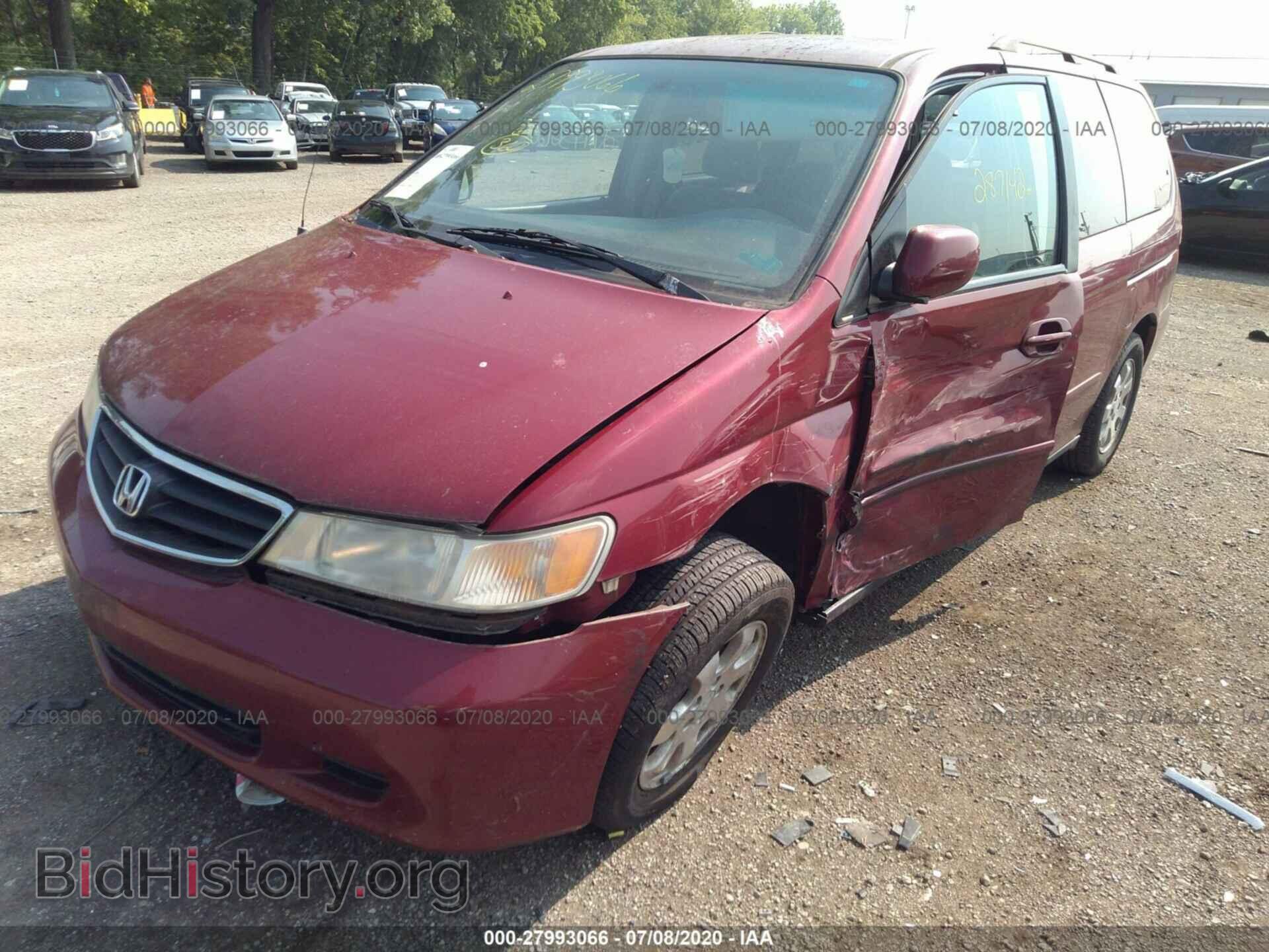2003 HONDA ODYSSEY - VIN: 5FNRL18683B100415 - Фото 2