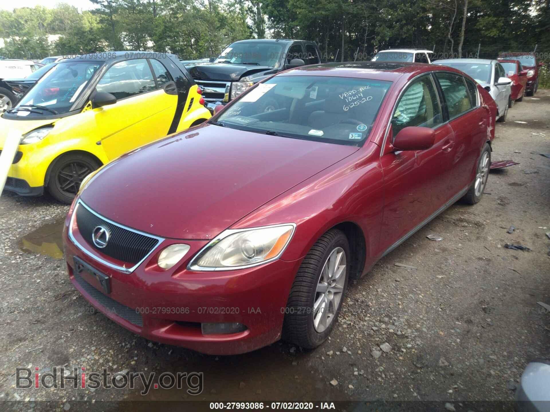 2006 LEXUS GS 300 - VIN: JTHCH96S360010614 - Фото 2
