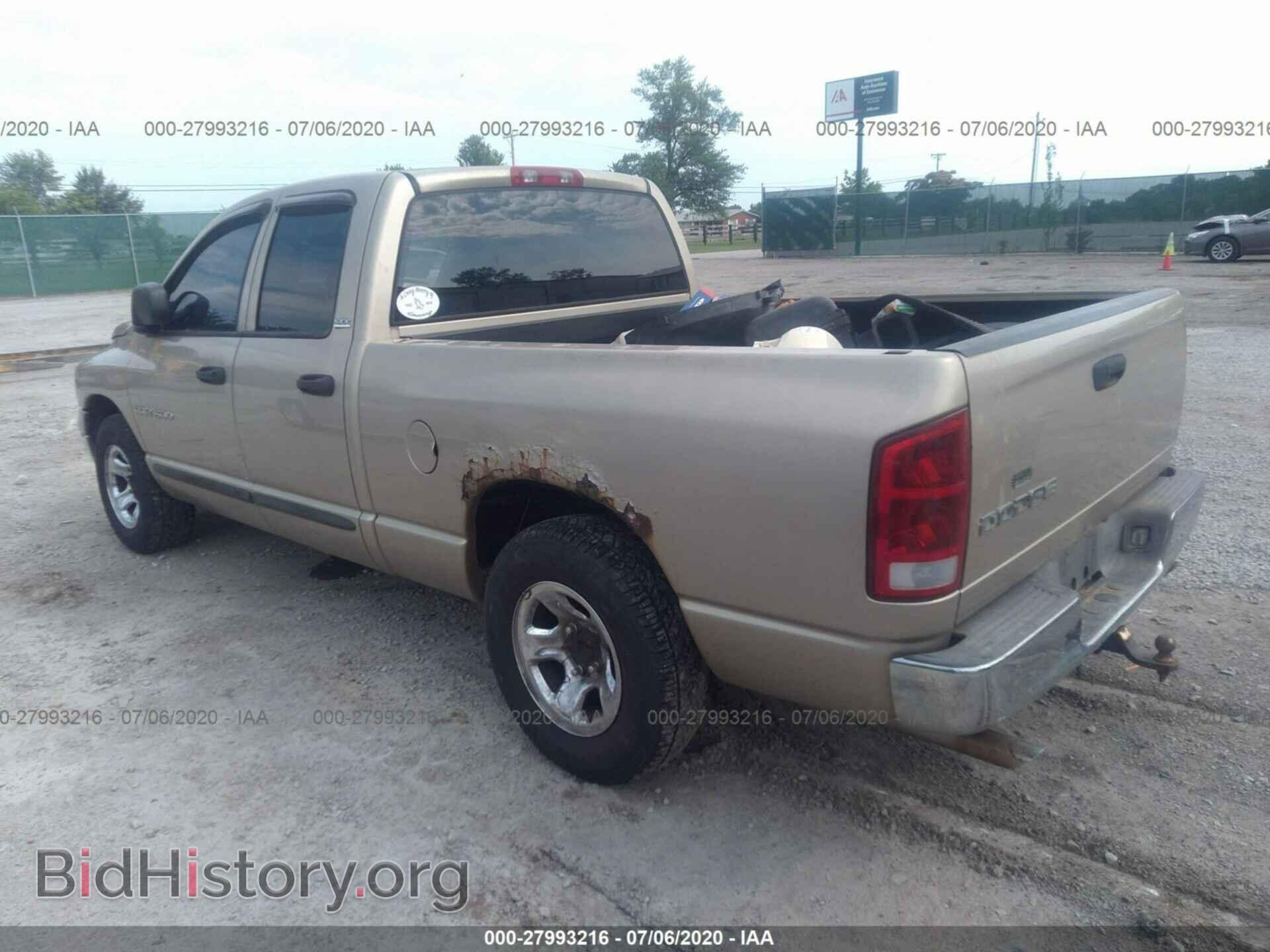 2002 DODGE RAM 1500 - VIN: 1B7HA18N92J102478 - Фото 3