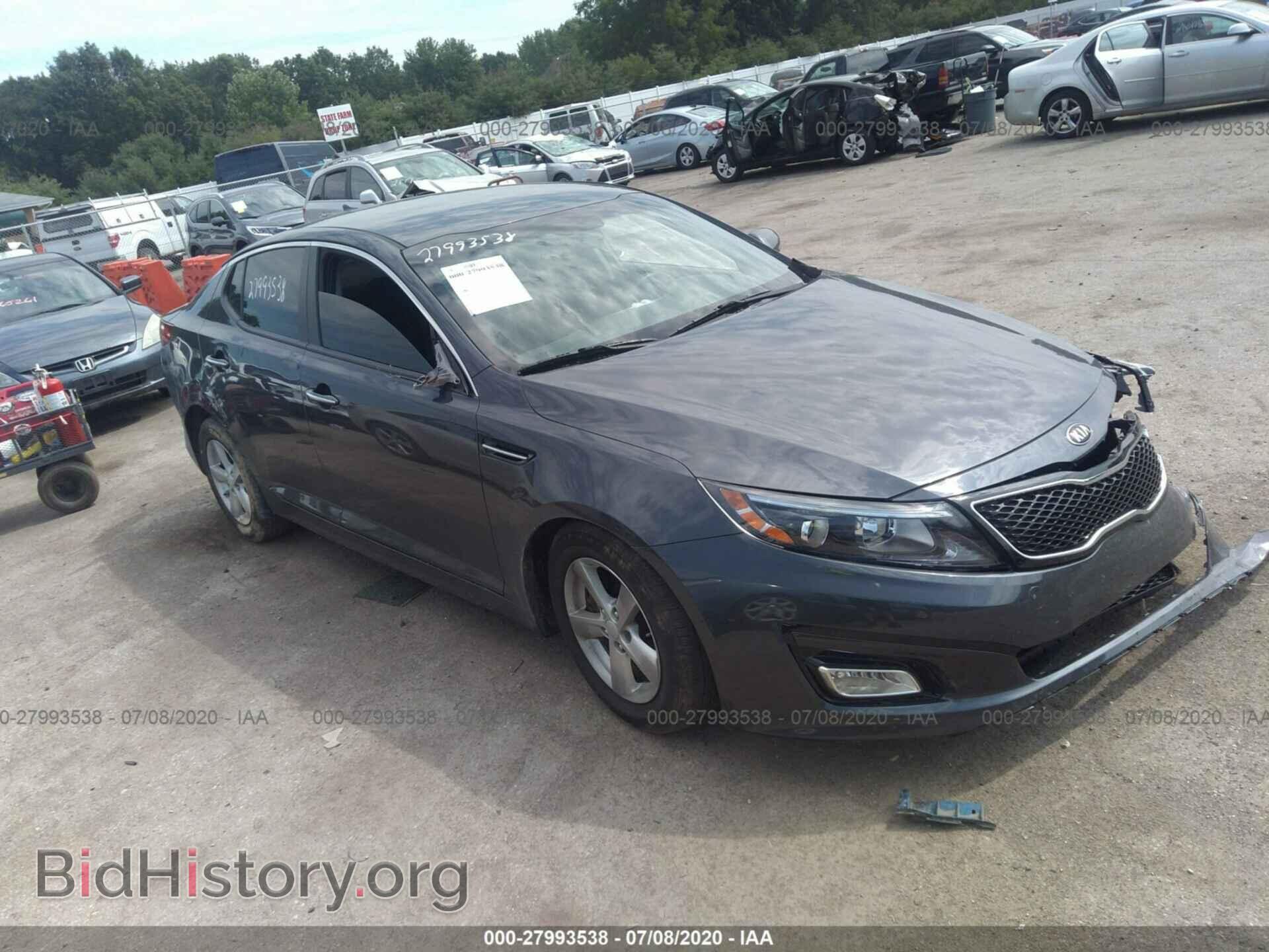 Photo KNAGM4A74F5626343 - KIA OPTIMA 2015