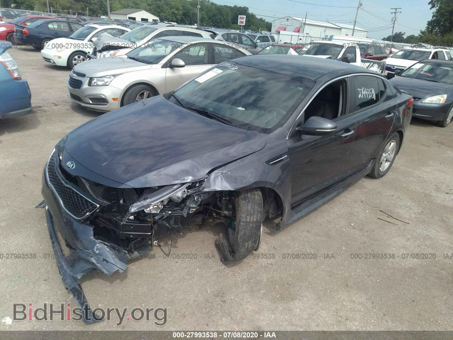 2015 KIA OPTIMA - VIN: KNAGM4A74F5626343 - Photo 2