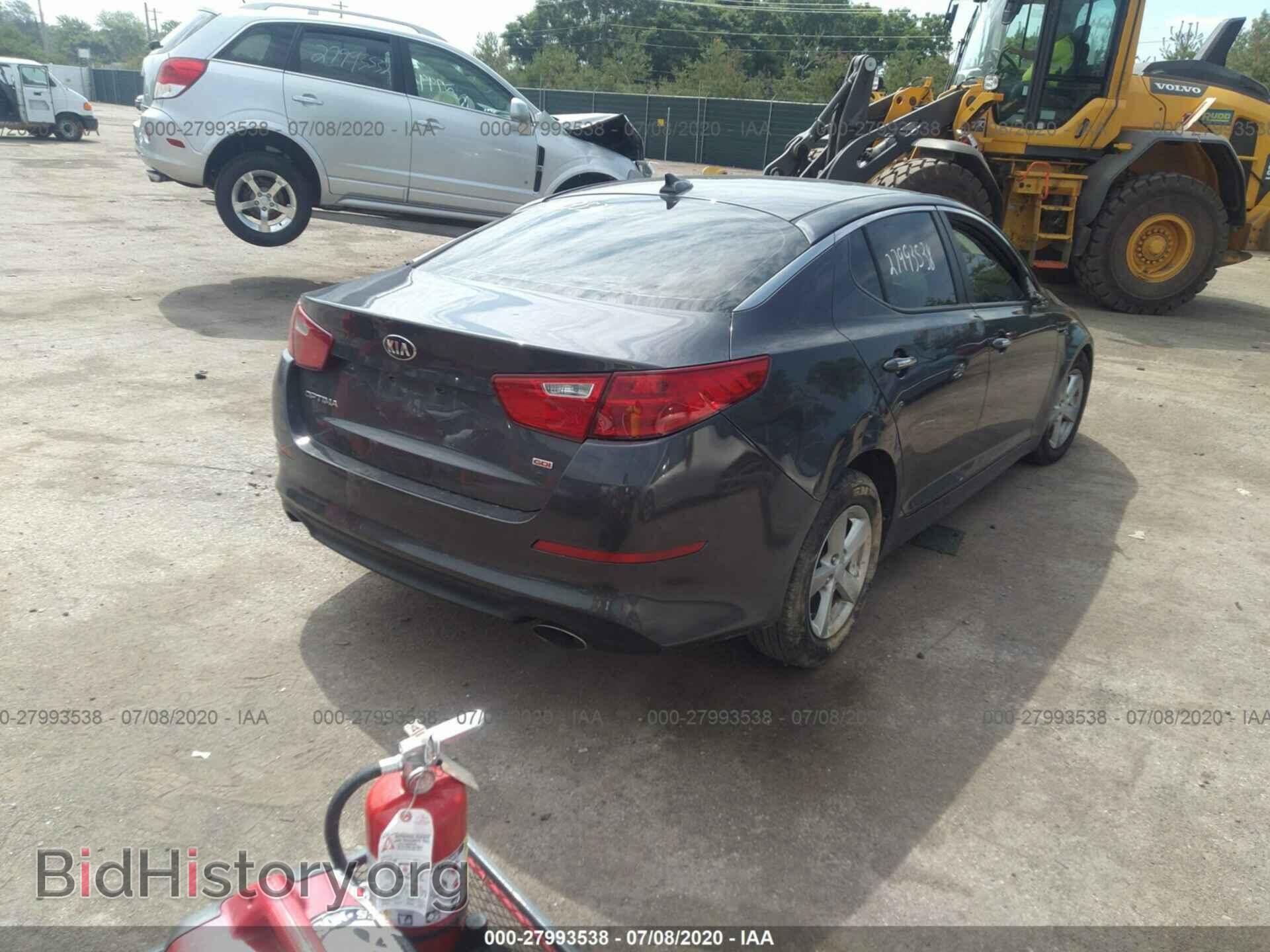 2015 KIA OPTIMA - VIN: KNAGM4A74F5626343 - Photo 4