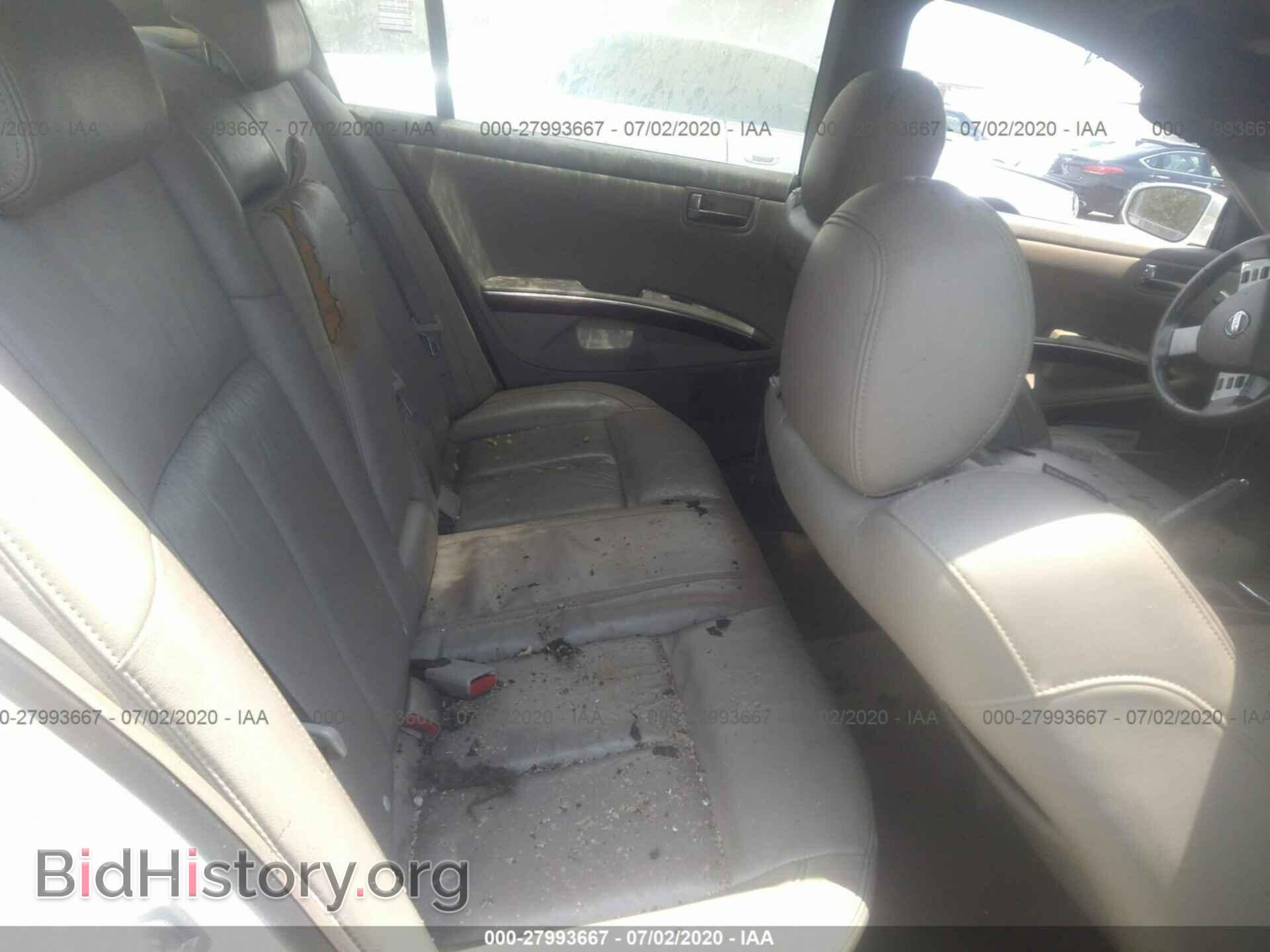 2008 NISSAN MAXIMA - VIN: 1N4BA41E98C830127 - Фото 8