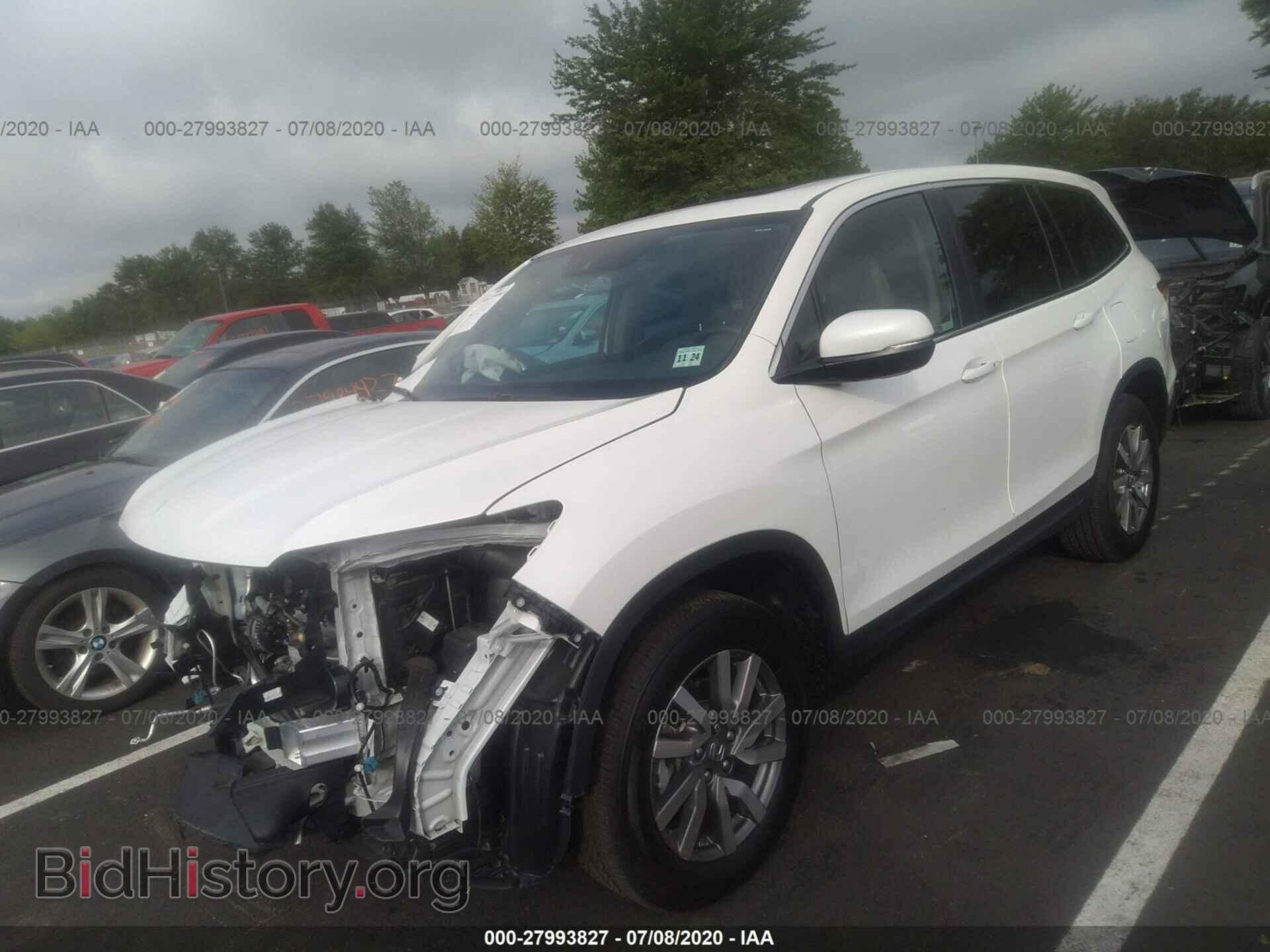 2020 HONDA PILOT - VIN: 5FNYF6H57LB016111 - Фото 2