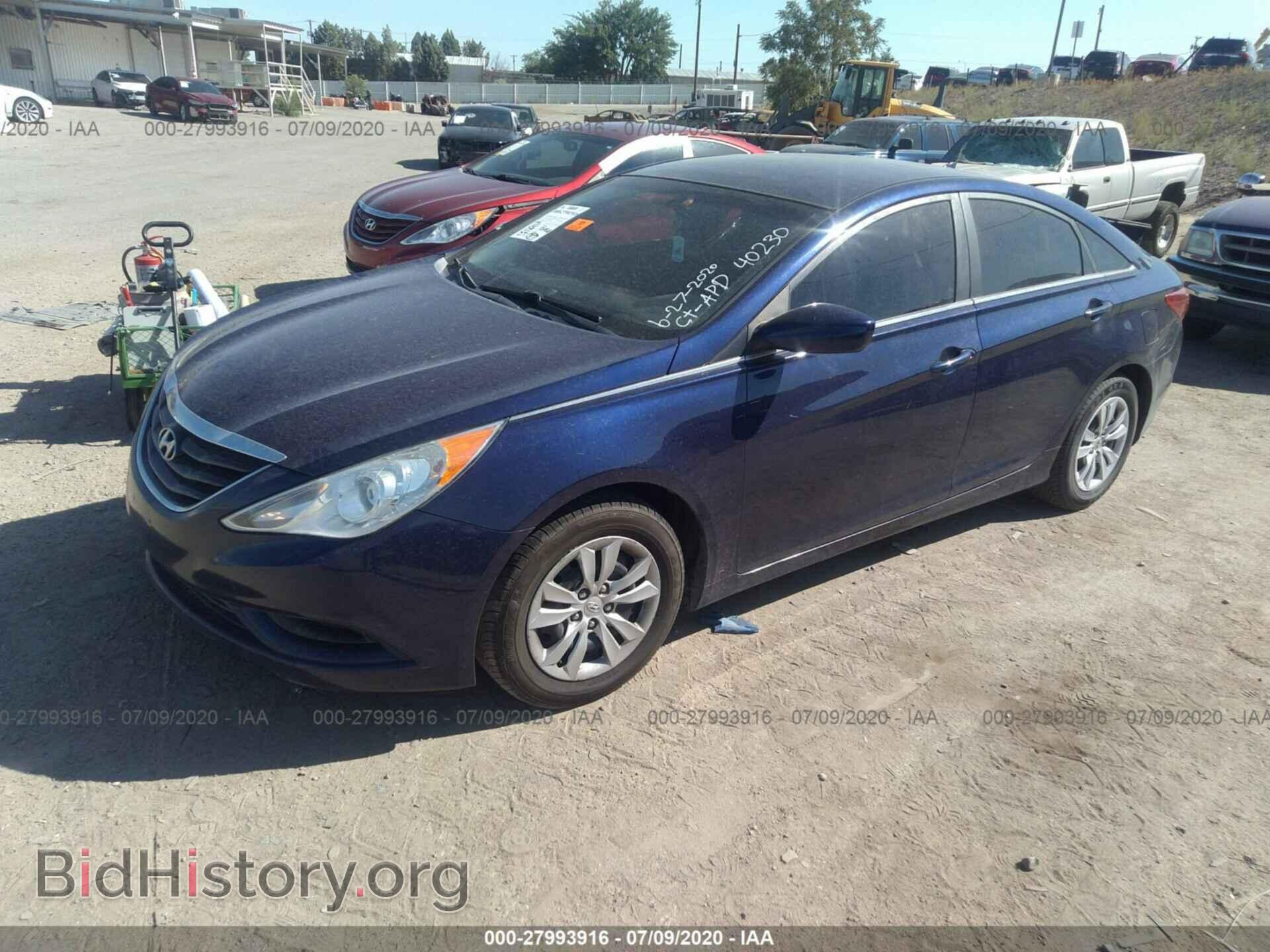 2012 HYUNDAI SONATA - VIN: 5NPEB4AC3CH474757 - Фото 2