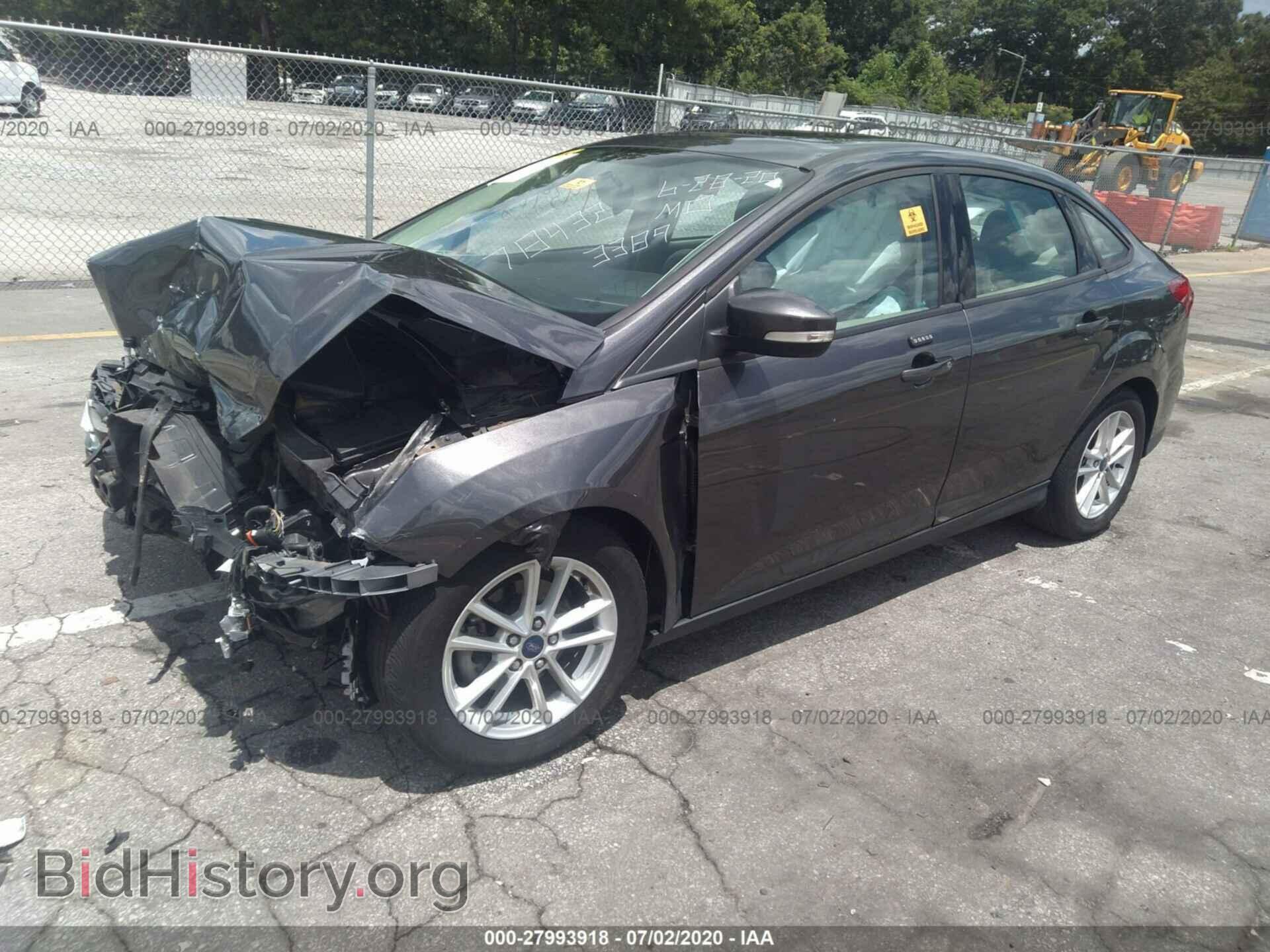2016 FORD FOCUS - VIN: 1FADP3F29GL313389 - Фото 2