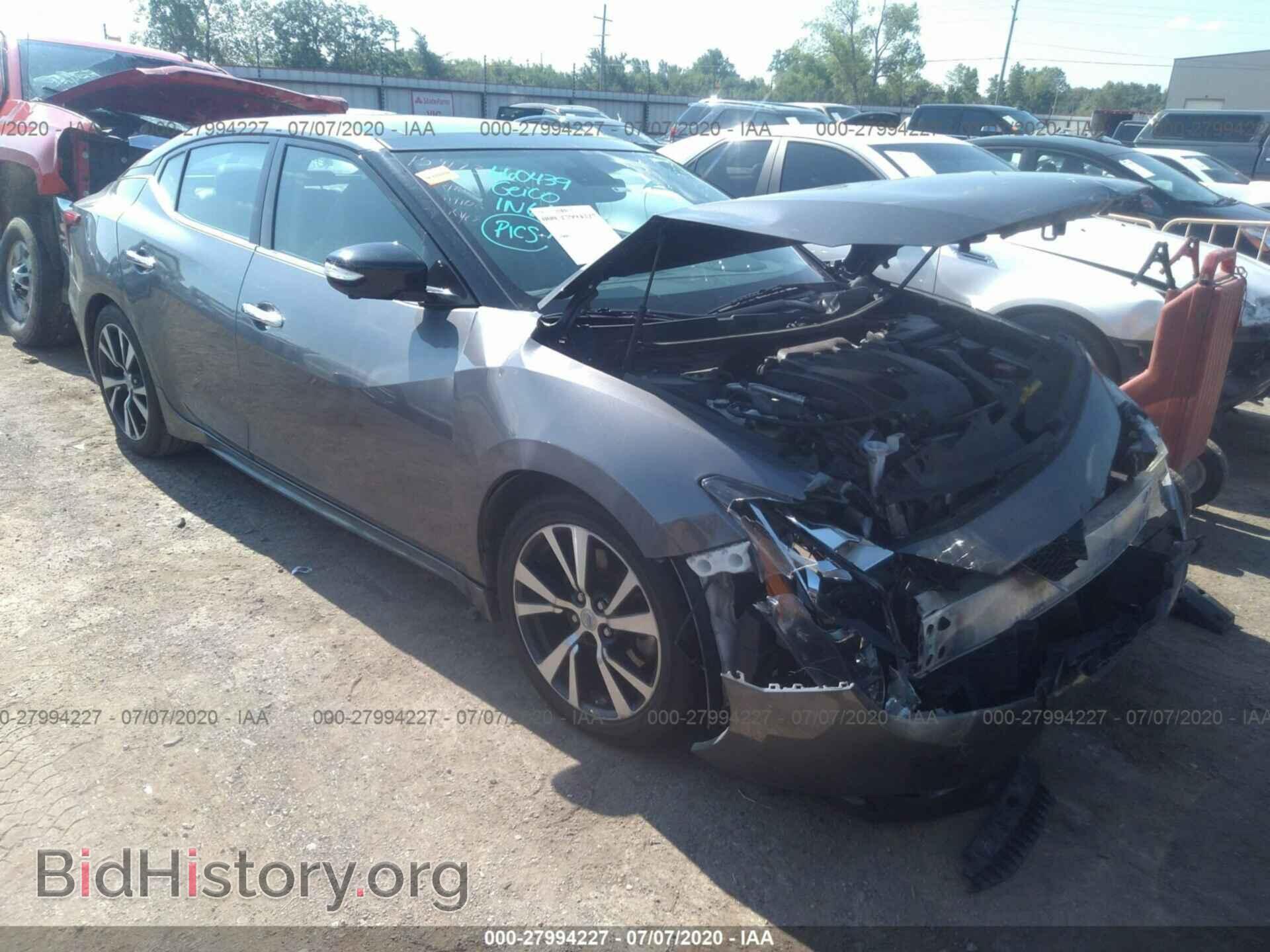 Фотография 1N4AA6AP2HC434677 - NISSAN MAXIMA 2017