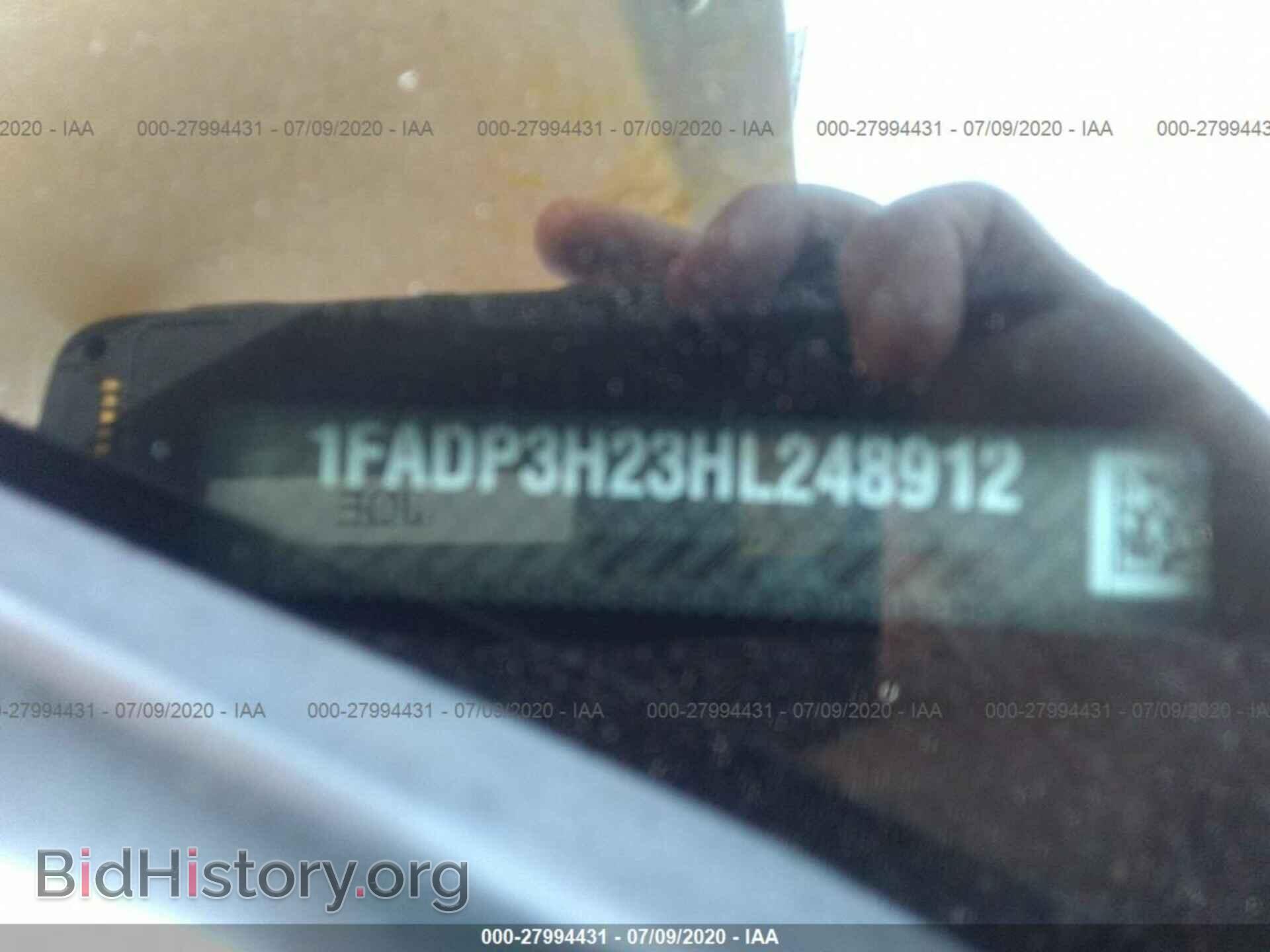2017 FORD FOCUS - VIN: 1FADP3H23HL248912 - Photo 9