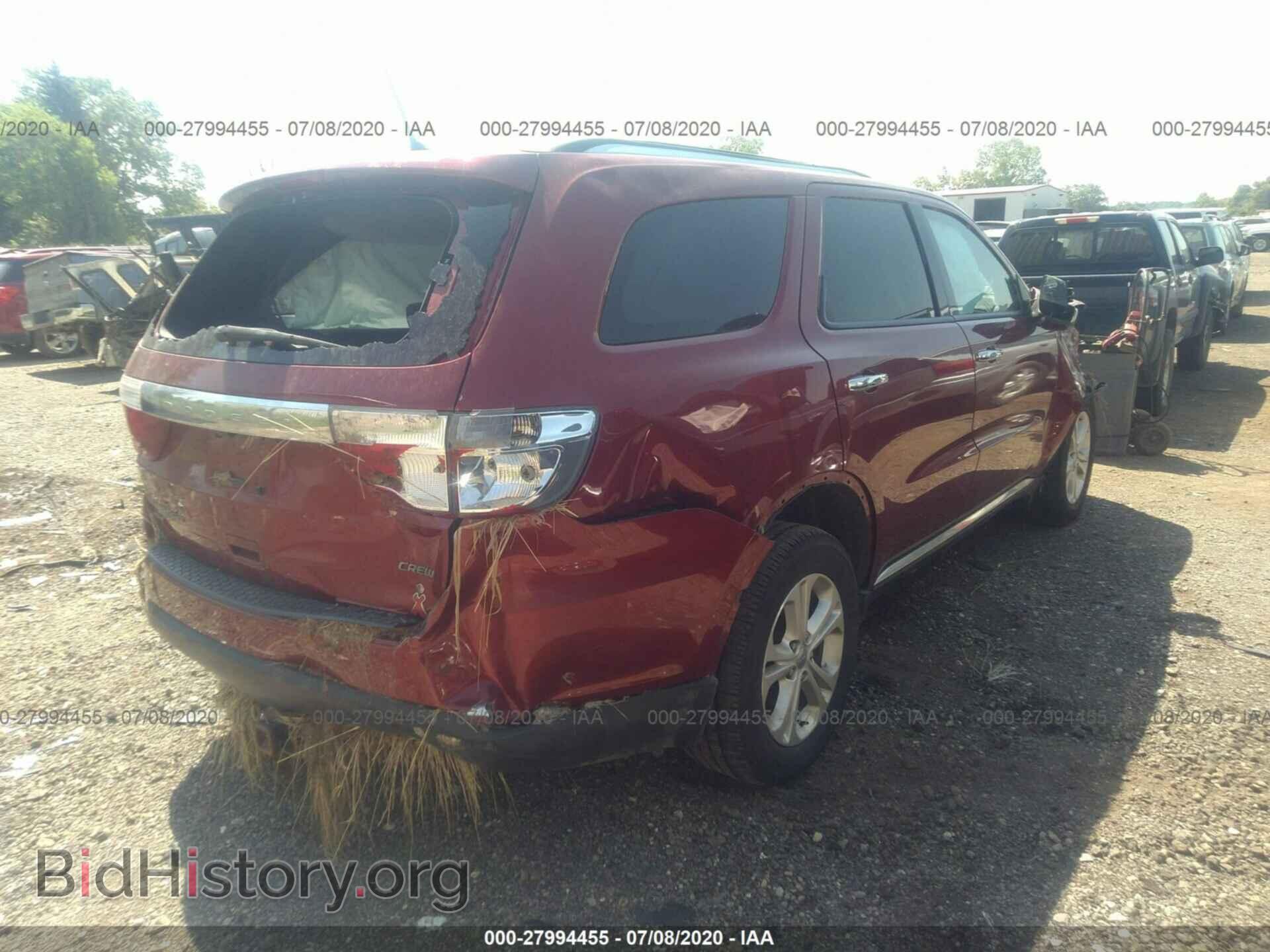 2013 DODGE DURANGO - VIN: 1C4RDJDG2DC604792 - Photo 4