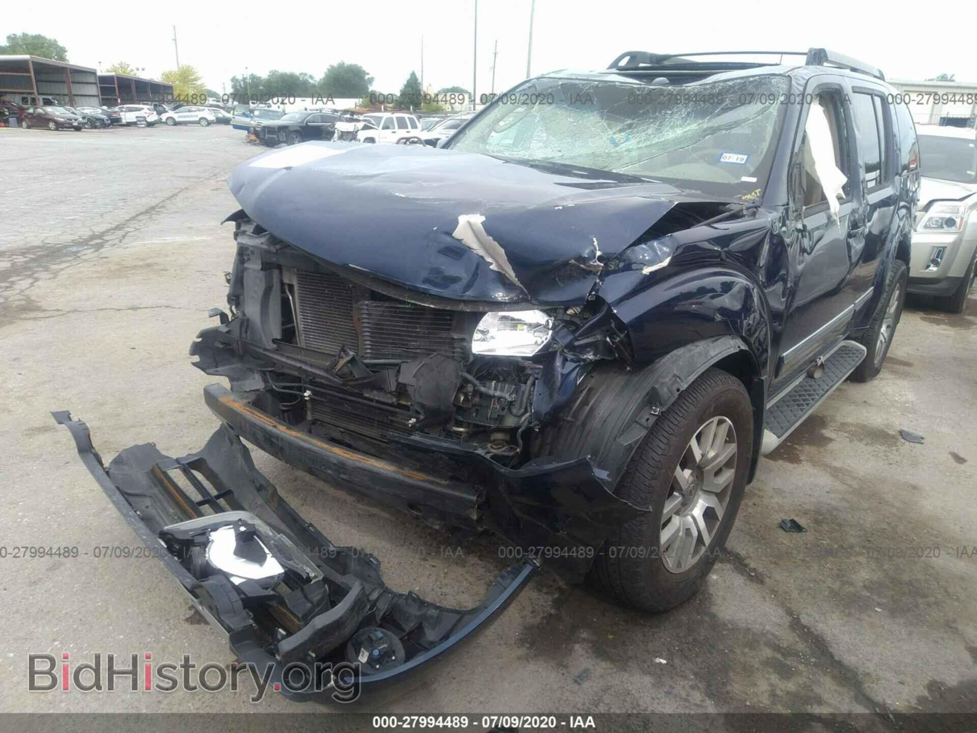 2010 NISSAN PATHFINDER - VIN: 5N1AR1NN2AC612751 - Фото 2