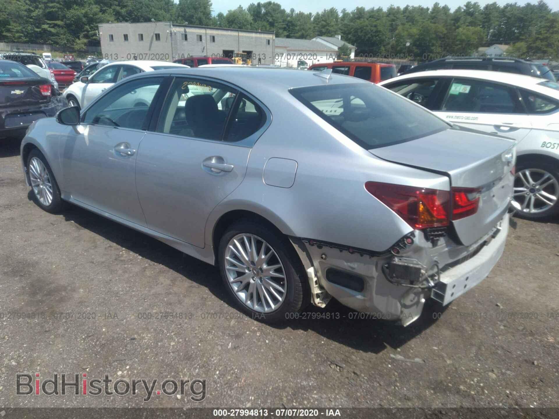2013 LEXUS GS 350 - VIN: JTHCE1BL2D5019510 - Фото 3