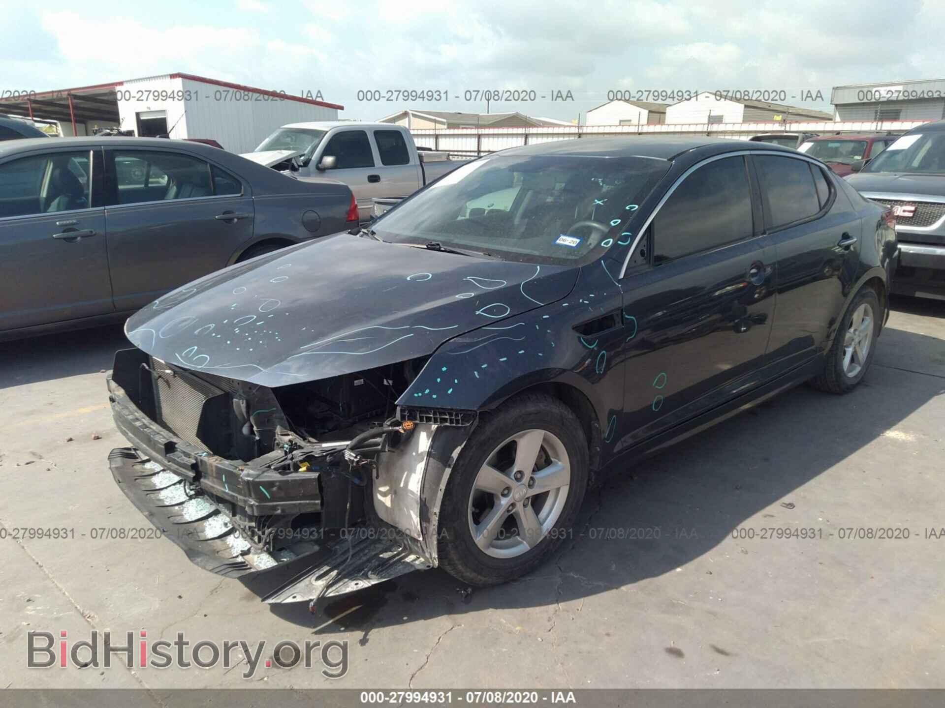 2015 KIA OPTIMA - VIN: KNAGM4A74F5567536 - Photo 2